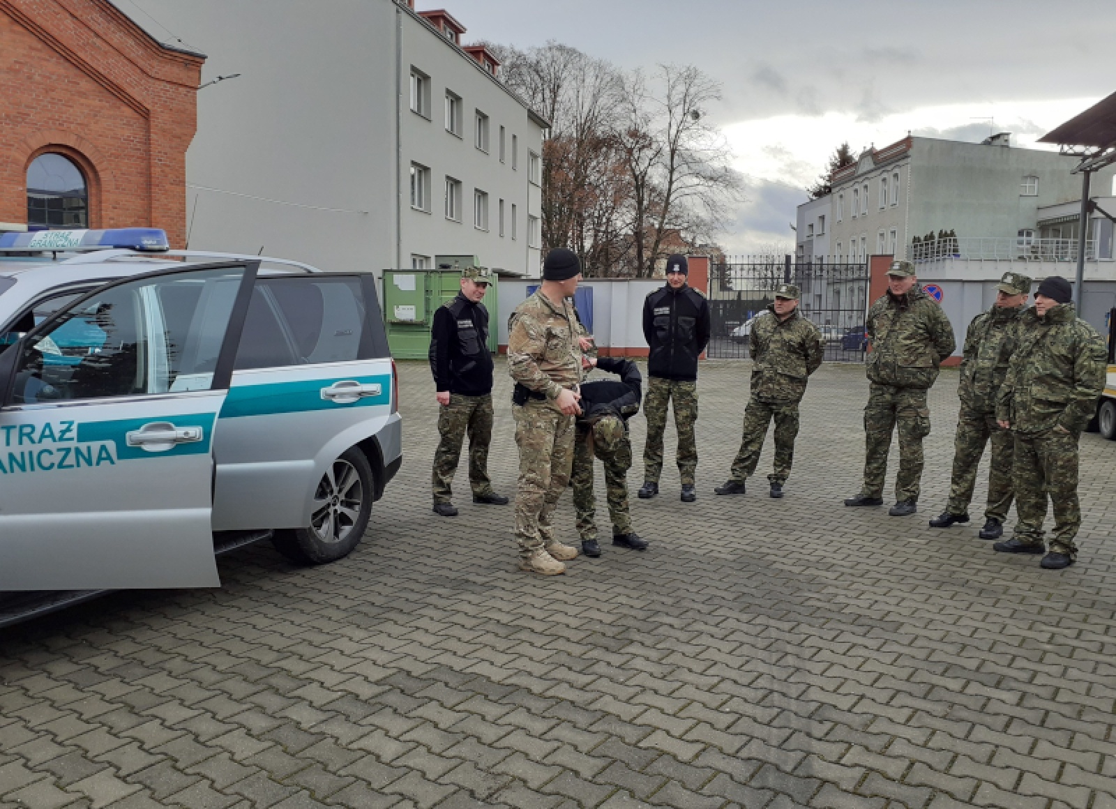 Zdjęcie w galerii na portalu naszraciborz.pl: Śląska Straż Graniczna z Raciborz ruszyła z cyklem wspólnej operacji z Policją Macedonii Północnej wiadomości z regionu