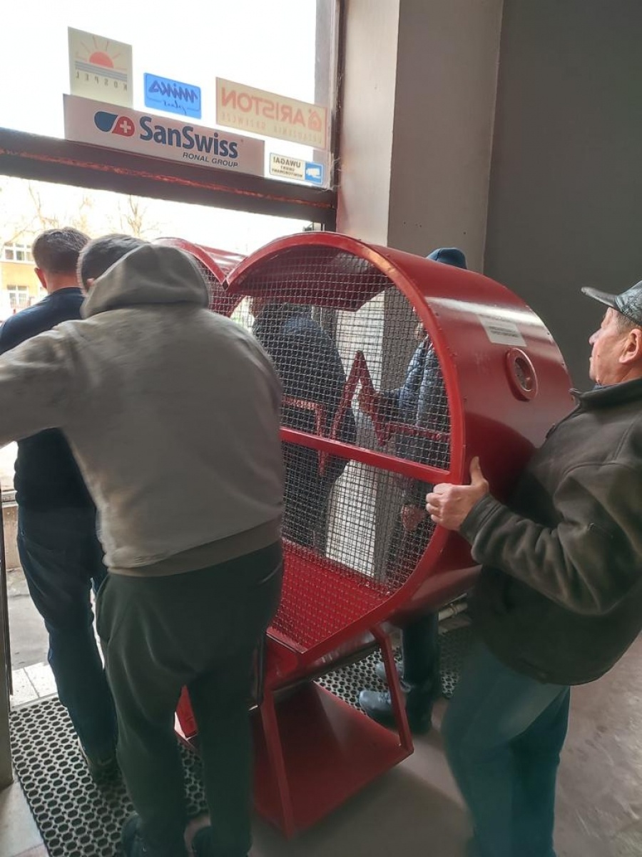 Zdjęcie w galerii na portalu naszraciborz.pl: Nakrętkowe serce wróciło na swoje miejsce wiadomości z regionu