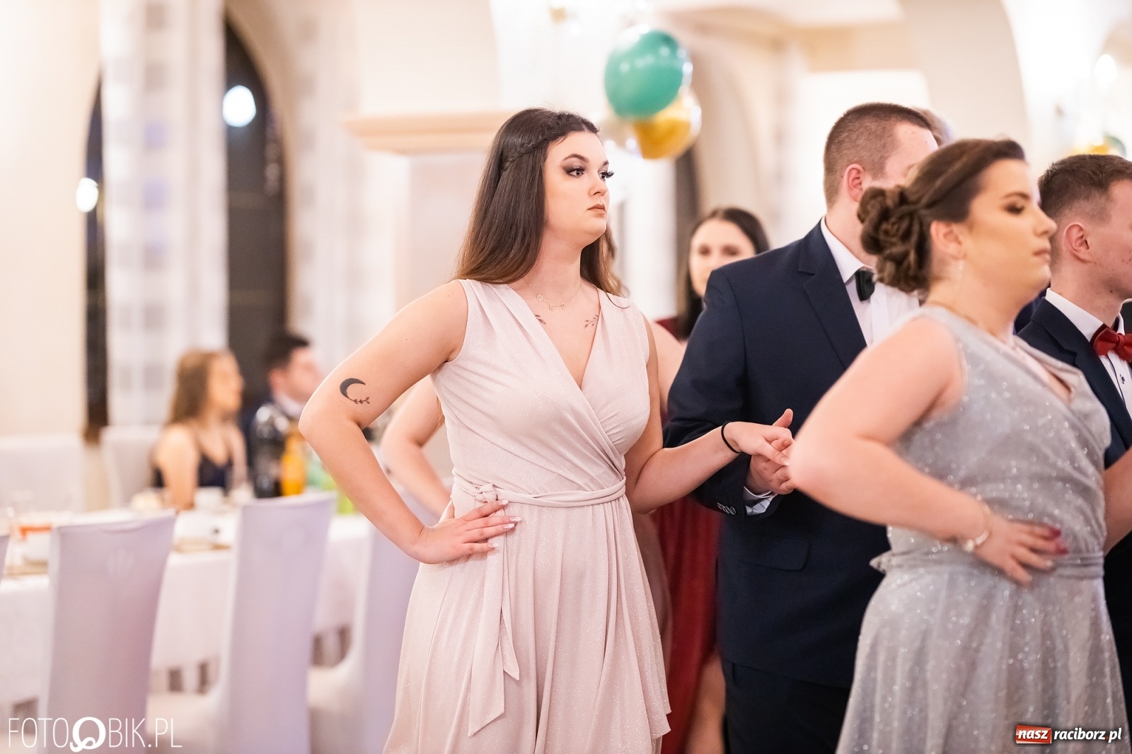 Zdjęcie w galerii na portalu naszraciborz.pl: Bal studniówkowy raciborskiej Budowlanki i Gastronomika wiadomości z regionu