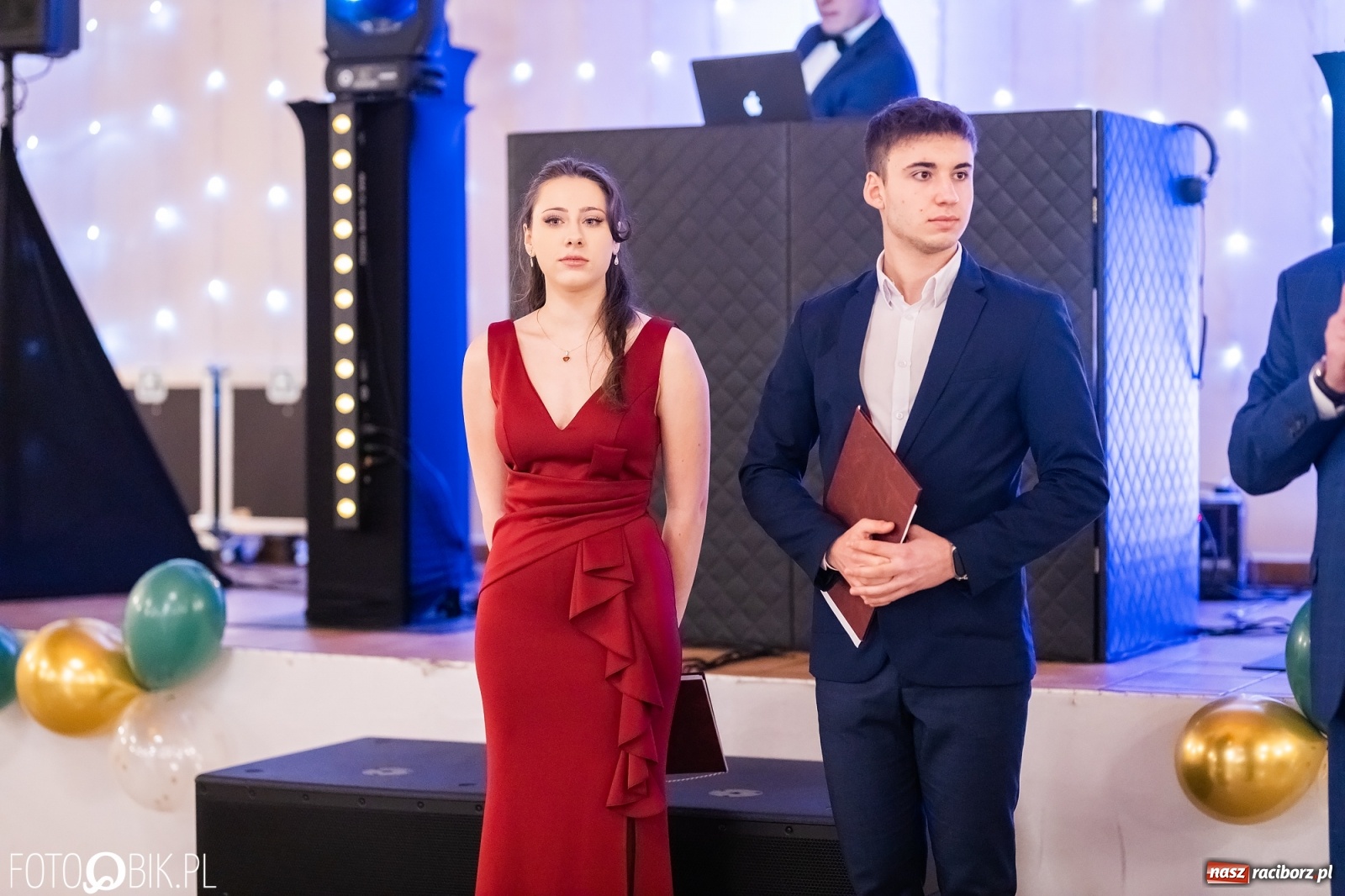 Zdjęcie w galerii na portalu naszraciborz.pl: Bal studniówkowy raciborskiej Budowlanki i Gastronomika wiadomości z regionu