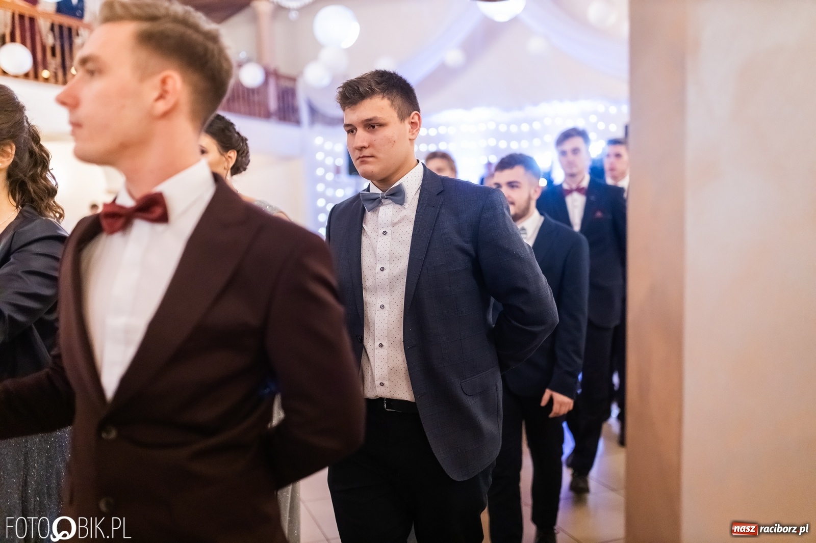 Zdjęcie w galerii na portalu naszraciborz.pl: Bal studniówkowy raciborskiej Budowlanki i Gastronomika wiadomości z regionu