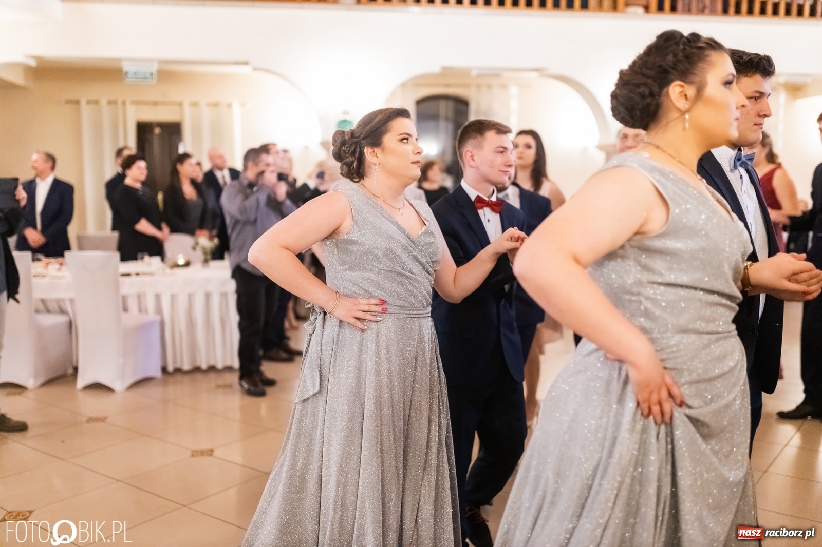 Zdjęcie w galerii na portalu naszraciborz.pl: Bal studniówkowy raciborskiej Budowlanki i Gastronomika wiadomości z regionu