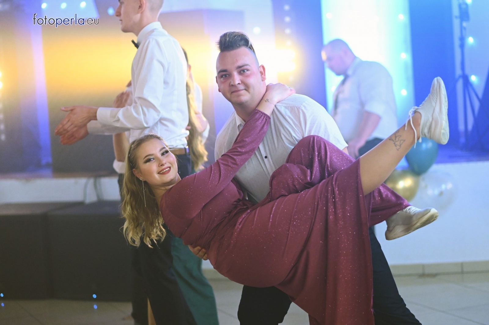 Zdjęcie w galerii na portalu naszraciborz.pl: Przeżyjmy to jeszcze raz. Studniówka Budowlanki i Gastronomika wiadomości z regionu