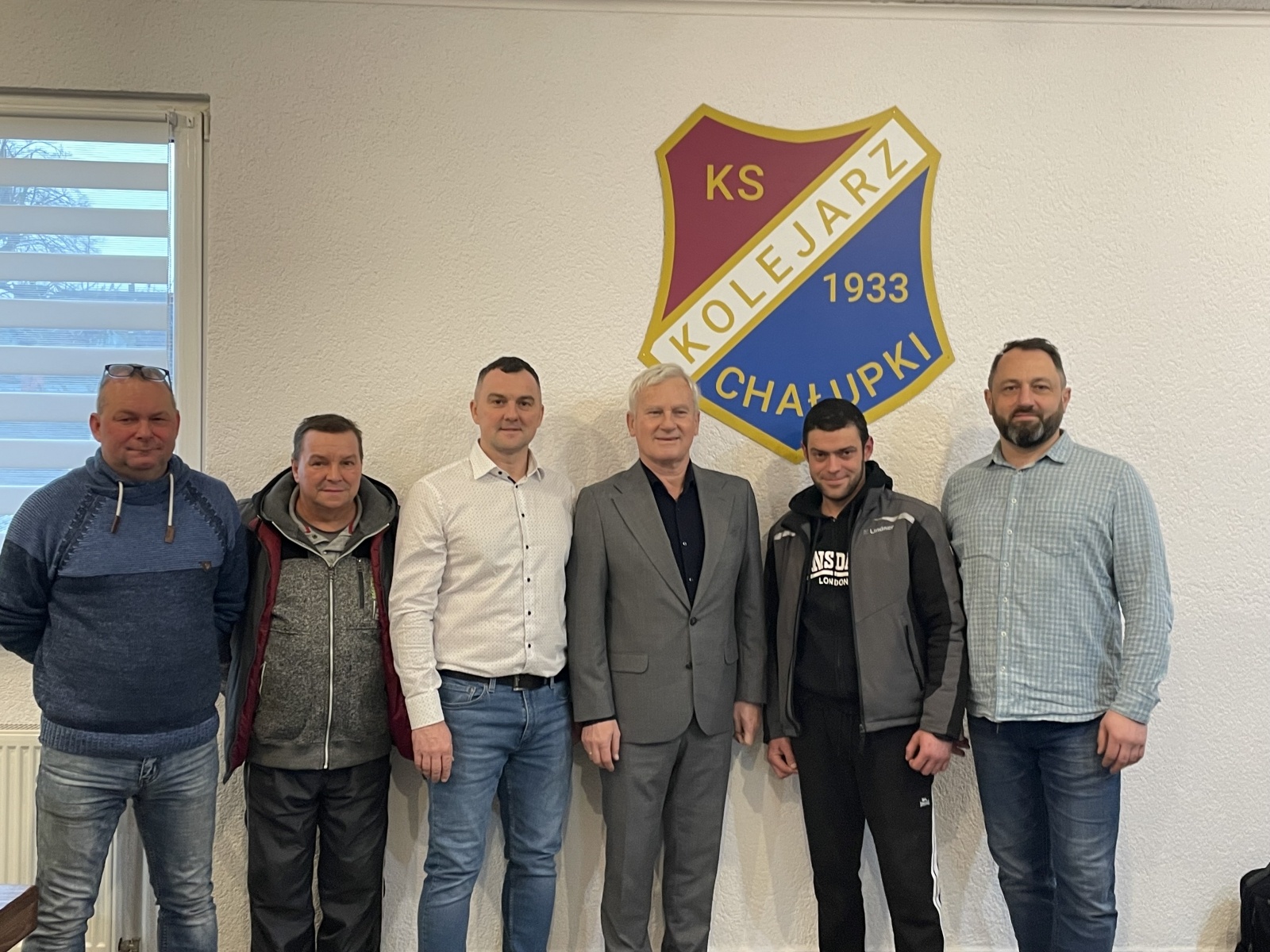 Zdjęcie w galerii na portalu naszraciborz.pl: Michał Listkiewicz gościem w Kolejarzu Chałupki wiadomości z regionu