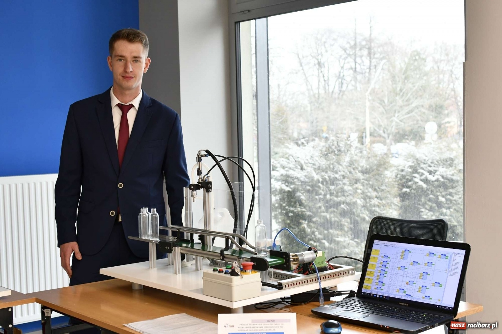 Zdjęcie w galerii na portalu naszraciborz.pl: Przegląd projektów inżynierskich w raciborskiej PWSZ [FOTO i WIDEO] wiadomości z regionu