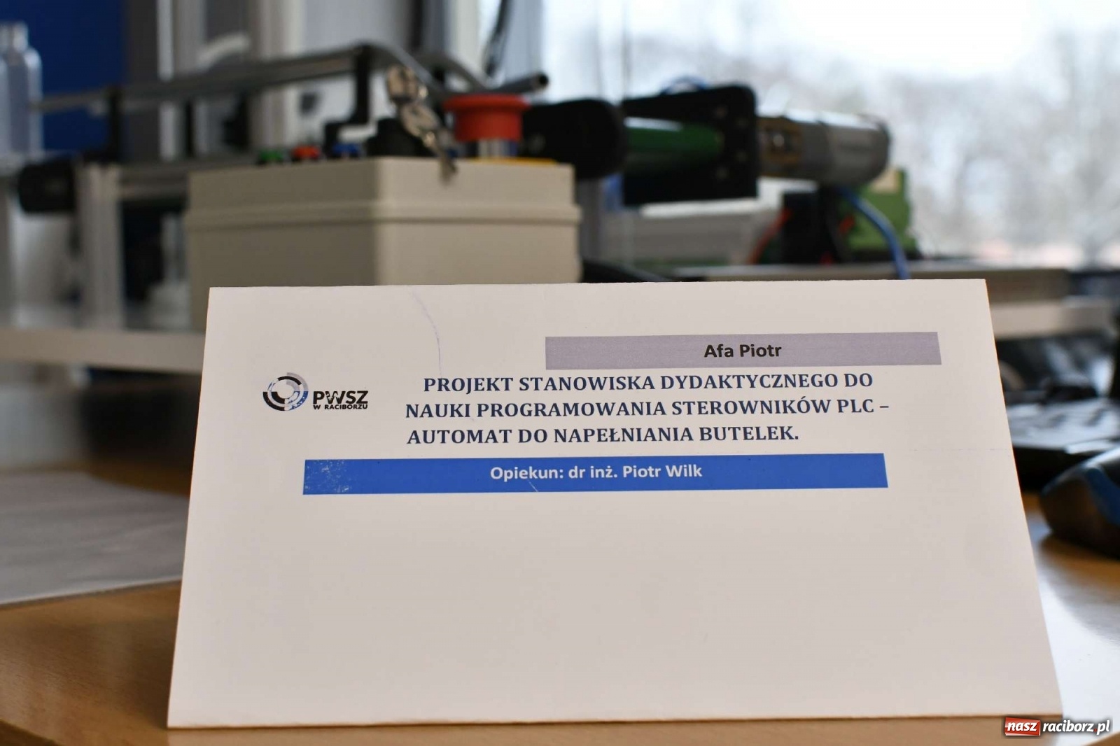 Zdjęcie w galerii na portalu naszraciborz.pl: Przegląd projektów inżynierskich w raciborskiej PWSZ [FOTO i WIDEO] wiadomości z regionu