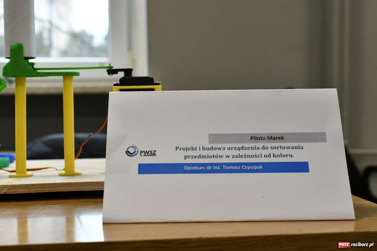 Zdjęcie w galerii na portalu naszraciborz.pl: Przegląd projektów inżynierskich w raciborskiej PWSZ [FOTO i WIDEO] wiadomości z regionu