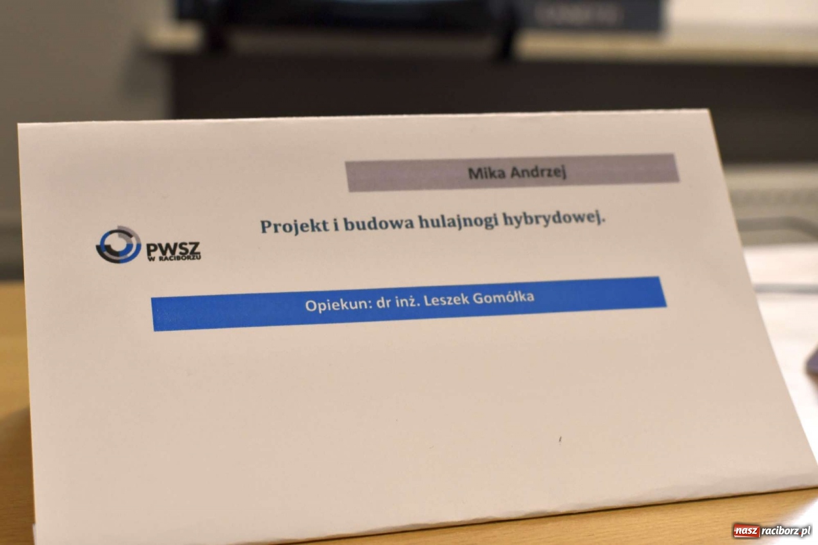 Zdjęcie w galerii na portalu naszraciborz.pl: Przegląd projektów inżynierskich w raciborskiej PWSZ [FOTO i WIDEO] wiadomości z regionu