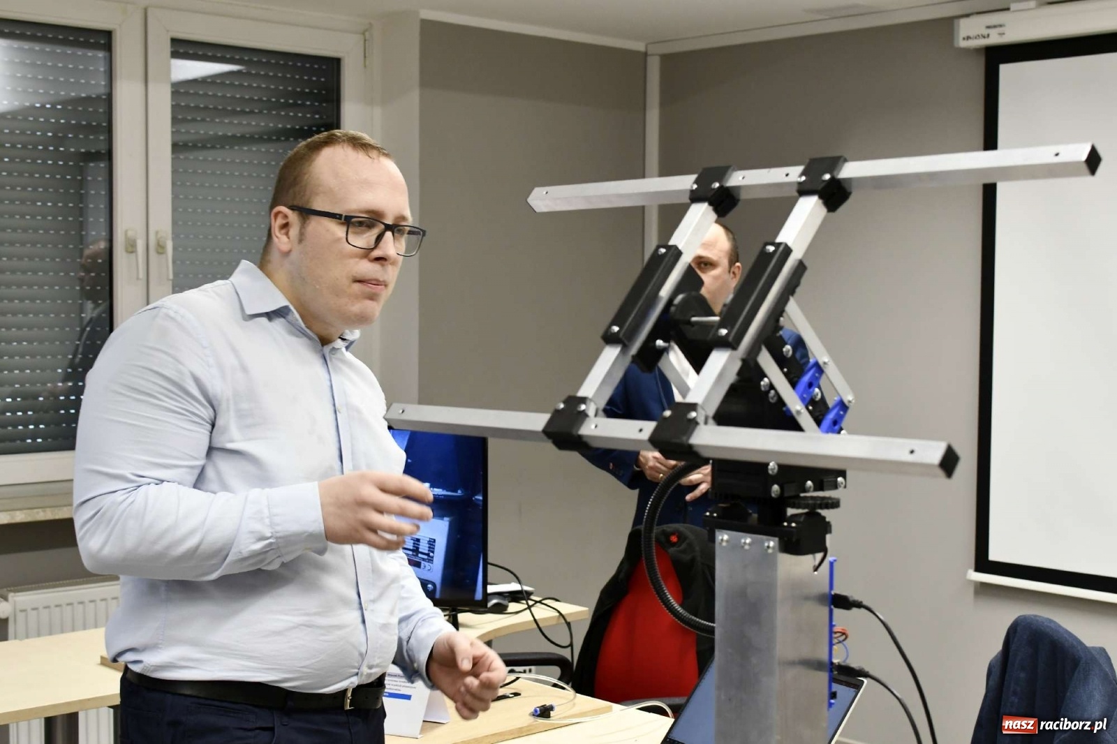 Zdjęcie w galerii na portalu naszraciborz.pl: Przegląd projektów inżynierskich w raciborskiej PWSZ [FOTO i WIDEO] wiadomości z regionu