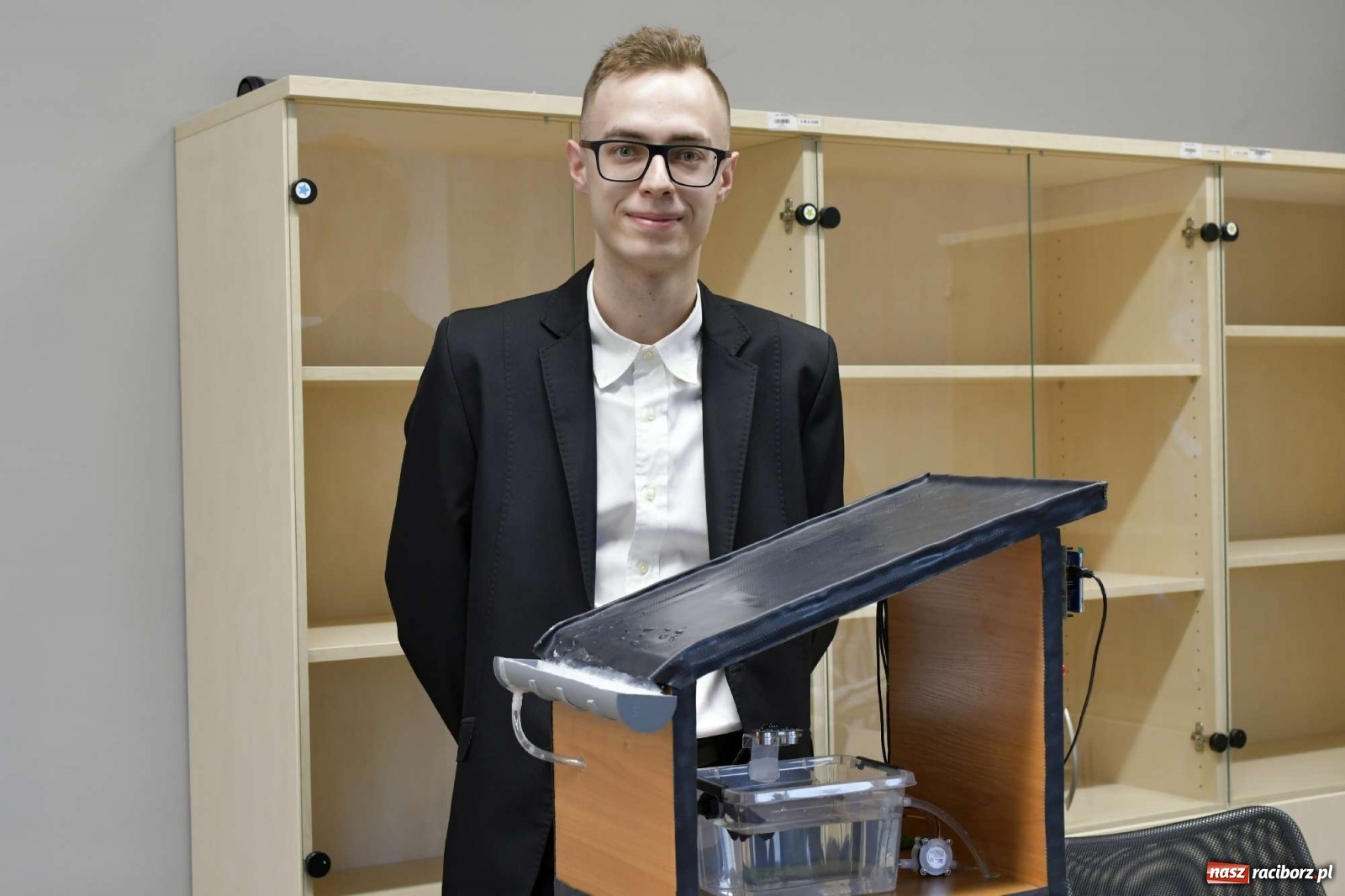 Zdjęcie w galerii na portalu naszraciborz.pl: Przegląd projektów inżynierskich w raciborskiej PWSZ [FOTO i WIDEO] wiadomości z regionu