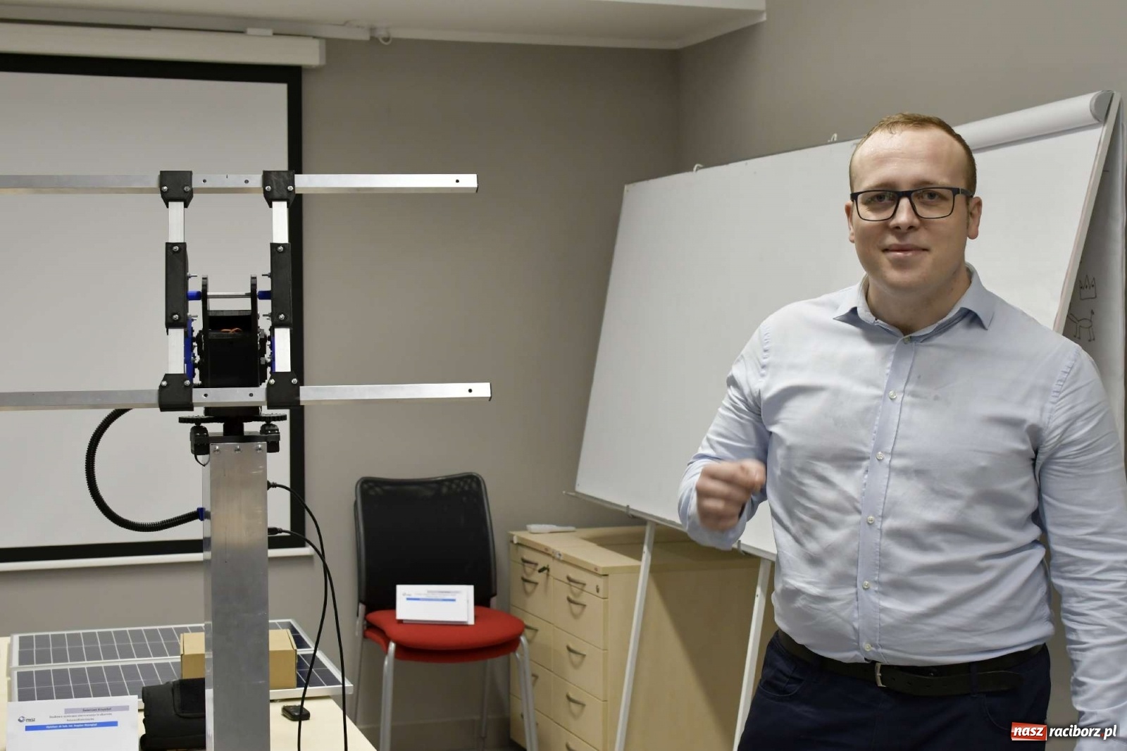 Zdjęcie w galerii na portalu naszraciborz.pl: Przegląd projektów inżynierskich w raciborskiej PWSZ [FOTO i WIDEO] wiadomości z regionu