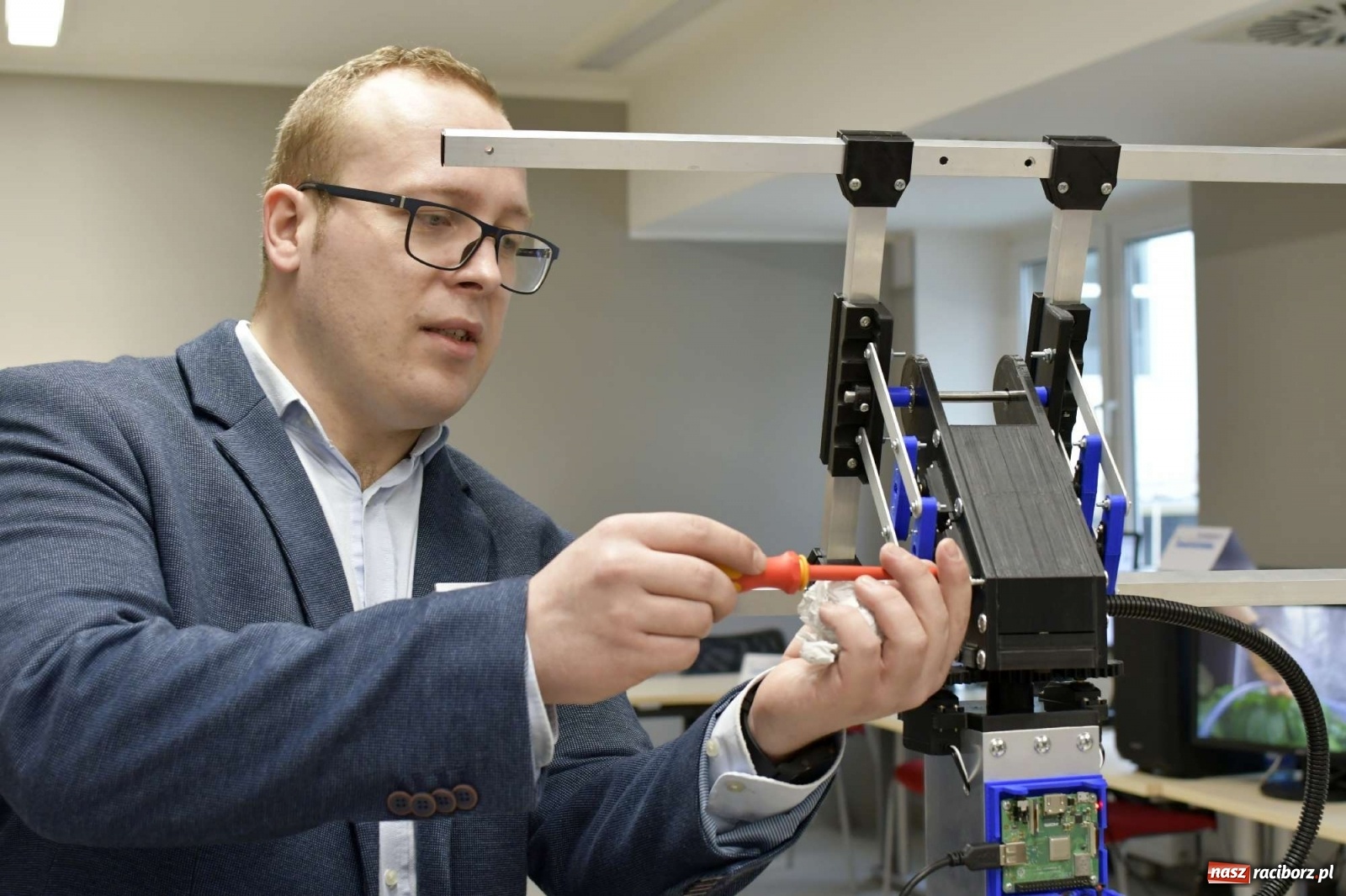 Zdjęcie w galerii na portalu naszraciborz.pl: Przegląd projektów inżynierskich w raciborskiej PWSZ [FOTO i WIDEO] wiadomości z regionu