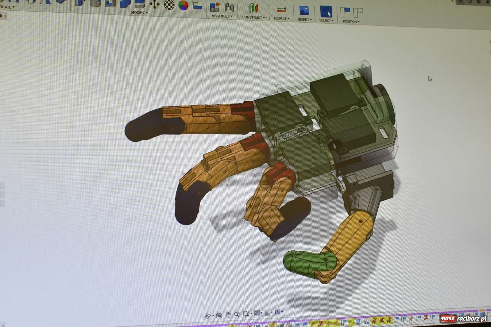 Zdjęcie w galerii na portalu naszraciborz.pl: Przegląd projektów inżynierskich w raciborskiej PWSZ [FOTO i WIDEO] wiadomości z regionu