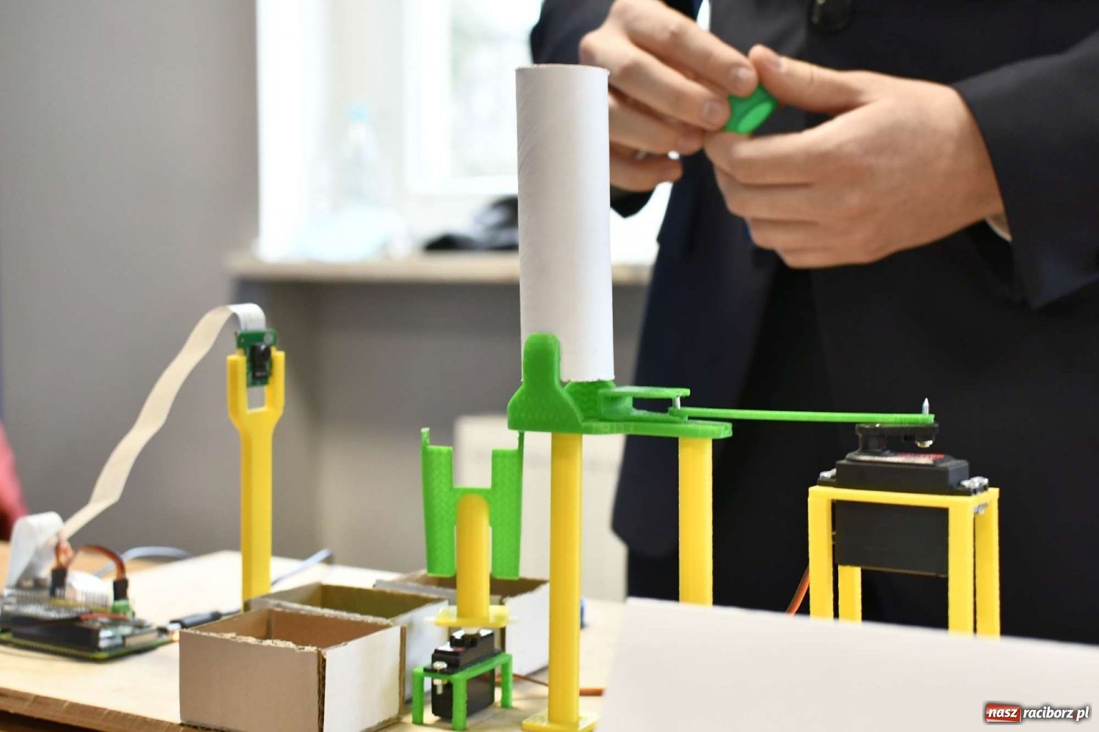 Zdjęcie w galerii na portalu naszraciborz.pl: Przegląd projektów inżynierskich w raciborskiej PWSZ [FOTO i WIDEO] wiadomości z regionu