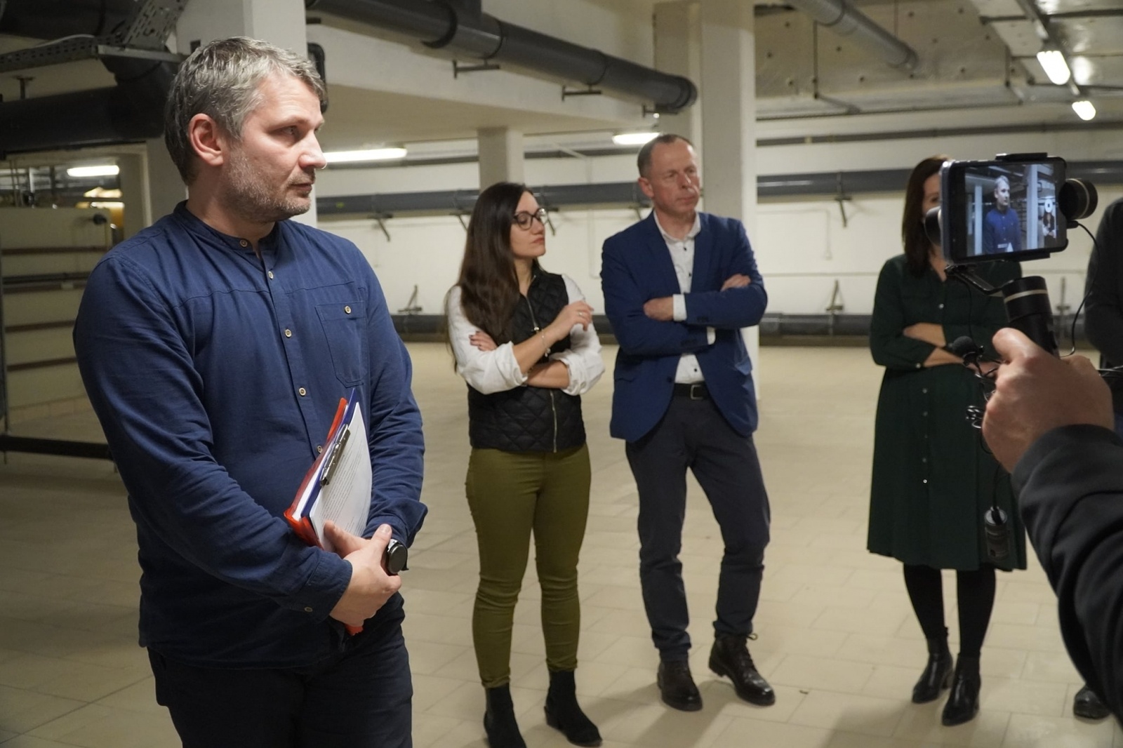 Zdjęcie w galerii na portalu naszraciborz.pl: Plan kontroli i zejście pod nieckę. Radni w H2Ostróg wiadomości z regionu