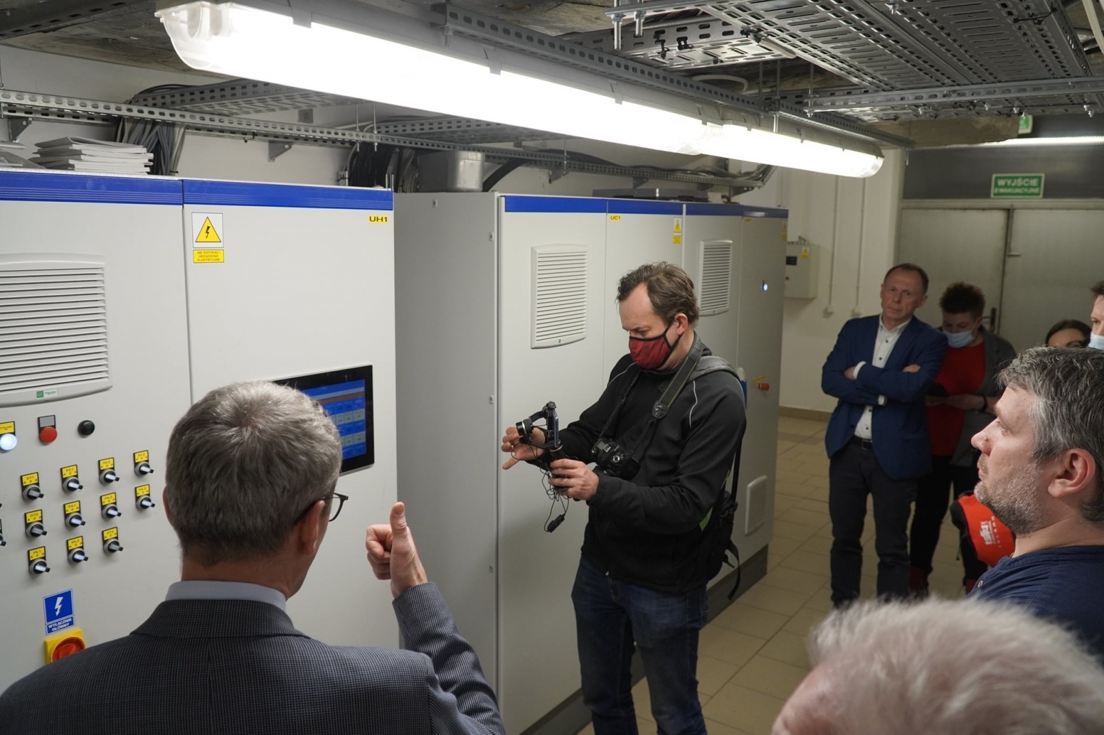 Zdjęcie w galerii na portalu naszraciborz.pl: Plan kontroli i zejście pod nieckę. Radni w H2Ostróg wiadomości z regionu