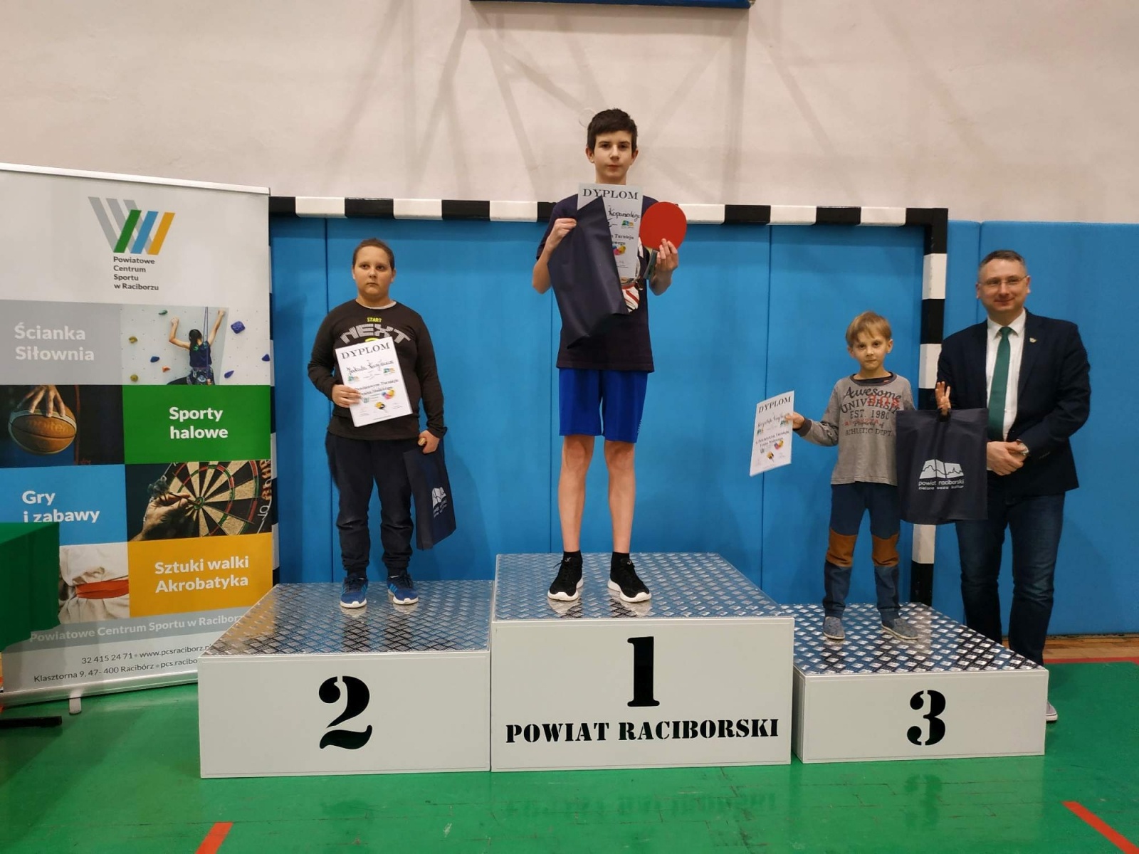 Zdjęcie w galerii na portalu naszraciborz.pl: Puchary wręczone. Tenisowa sobota w PCS wiadomości z regionu