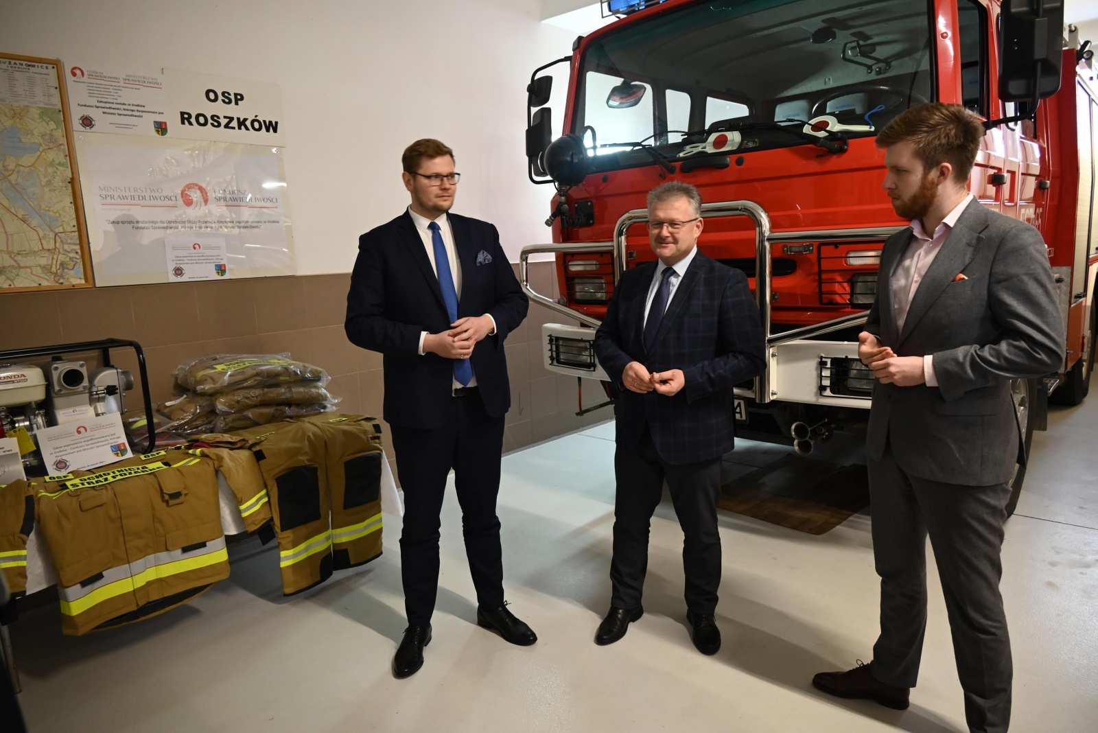 Zdjęcie w galerii na portalu naszraciborz.pl: Fundusz Sprawiedliwości wsparł druhów z Roszkowa wiadomości z regionu