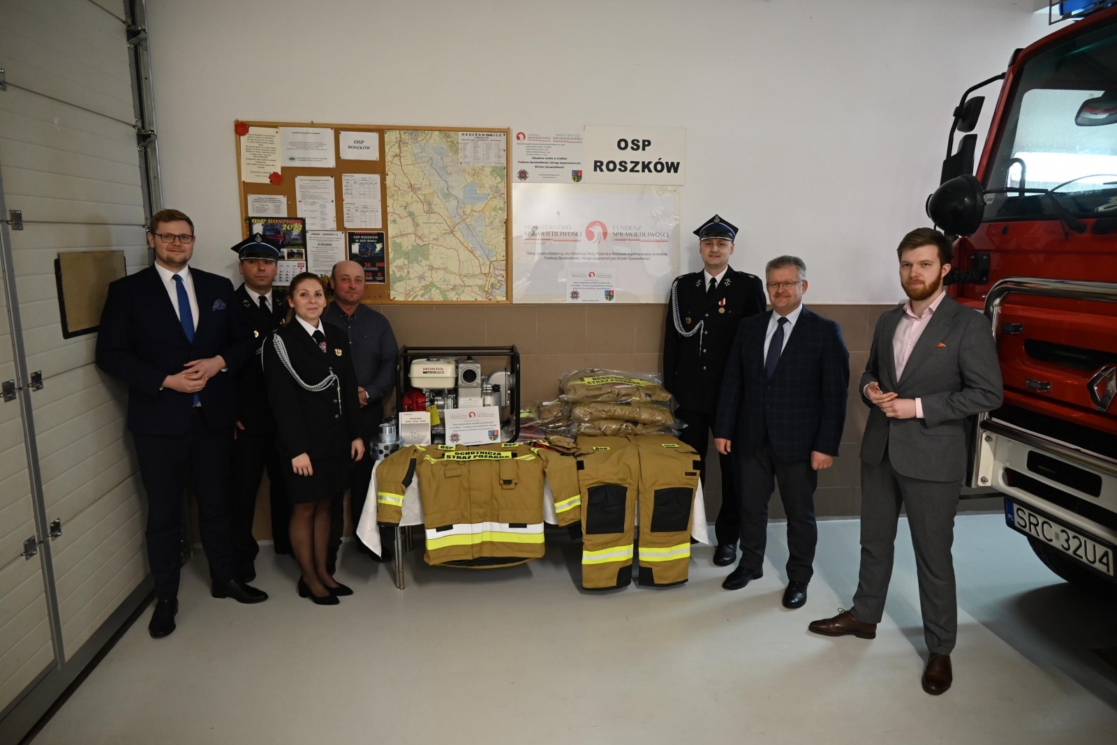 Zdjęcie w galerii na portalu naszraciborz.pl: Fundusz Sprawiedliwości wsparł druhów z Roszkowa wiadomości z regionu