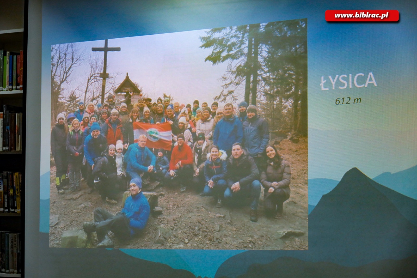 Zdjęcie w galerii na portalu naszraciborz.pl: Korona Gór Polski – góry dla każdego? Andrzej Kuśnierz w bibliotece na Ostrogu wiadomości z regionu