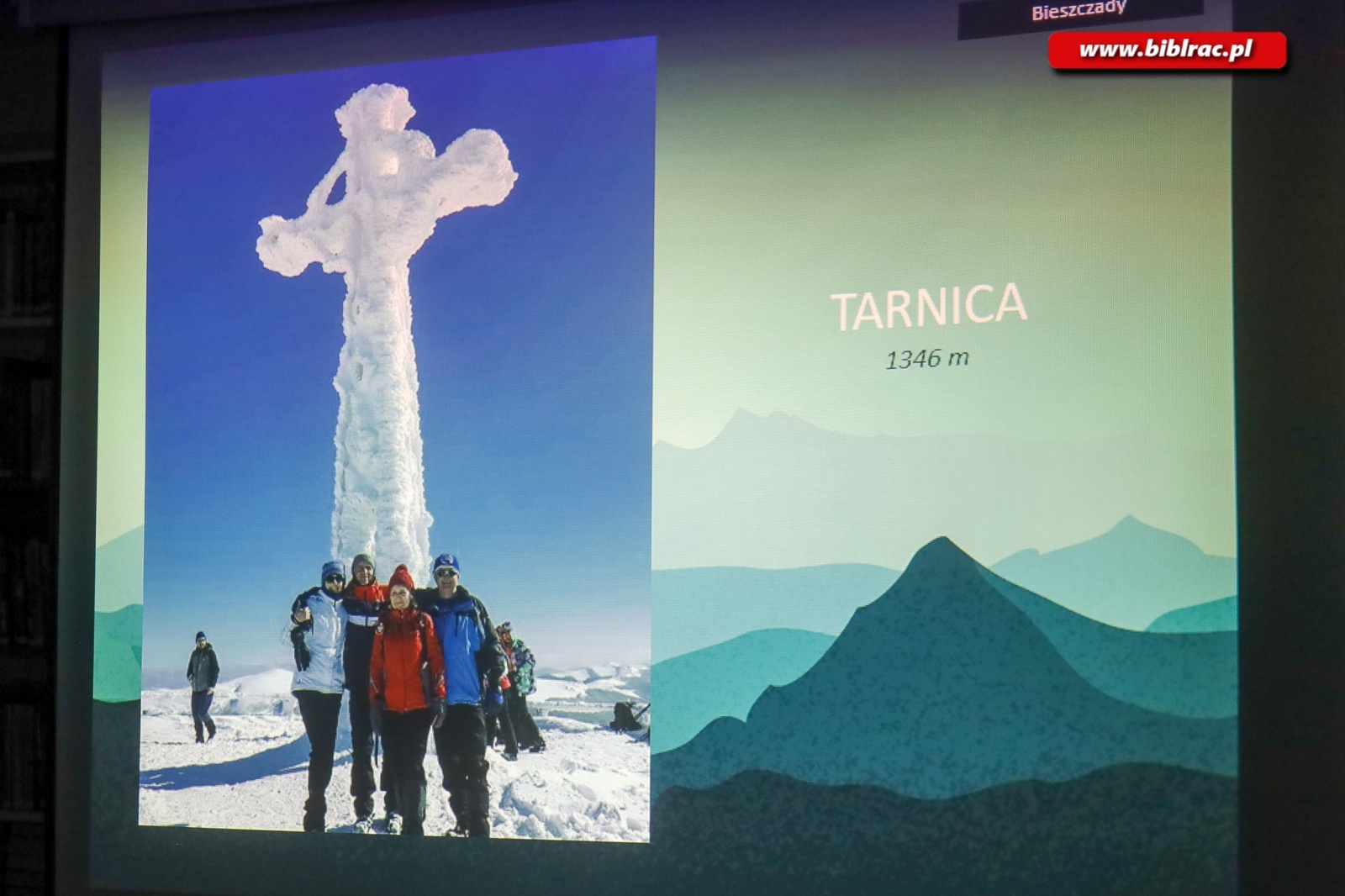 Zdjęcie w galerii na portalu naszraciborz.pl: Korona Gór Polski – góry dla każdego? Andrzej Kuśnierz w bibliotece na Ostrogu wiadomości z regionu