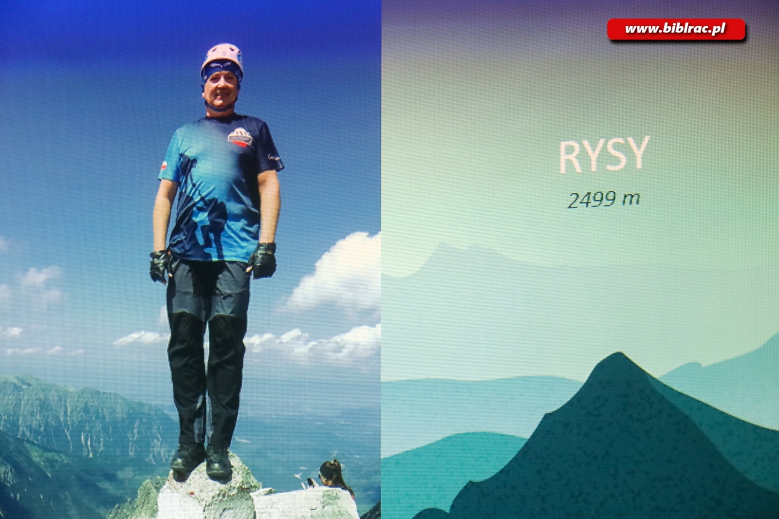 Zdjęcie w galerii na portalu naszraciborz.pl: Korona Gór Polski – góry dla każdego? Andrzej Kuśnierz w bibliotece na Ostrogu wiadomości z regionu