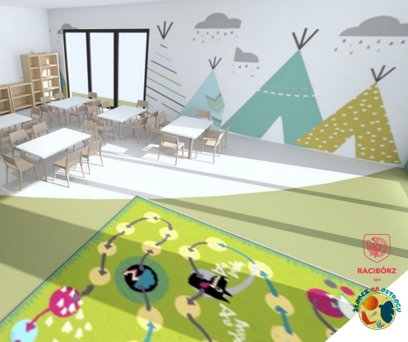 Zdjęcie w galerii na portalu naszraciborz.pl: Wyznaczono datę otwarcia nowego żłobka na Ostrogu. Są jeszcze miejsca wiadomości z regionu