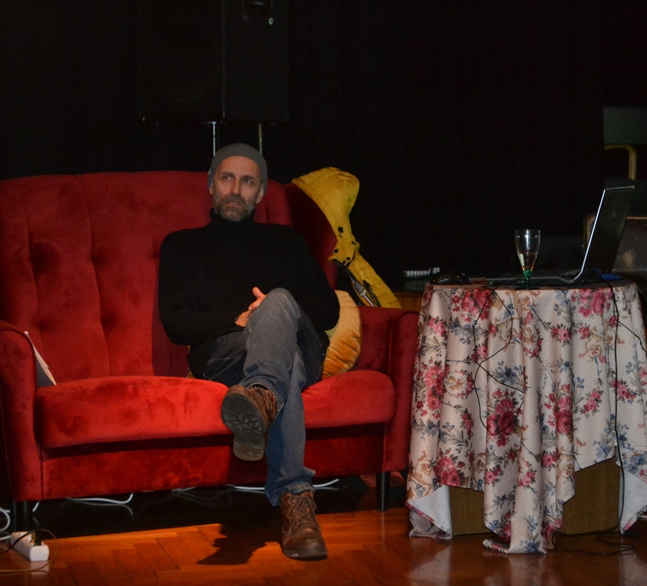 Zdjęcie w galerii na portalu naszraciborz.pl: Rejs wyschniętą rzeką. Grzegorz Pinior gościem cyklu W Punkt wiadomości z regionu