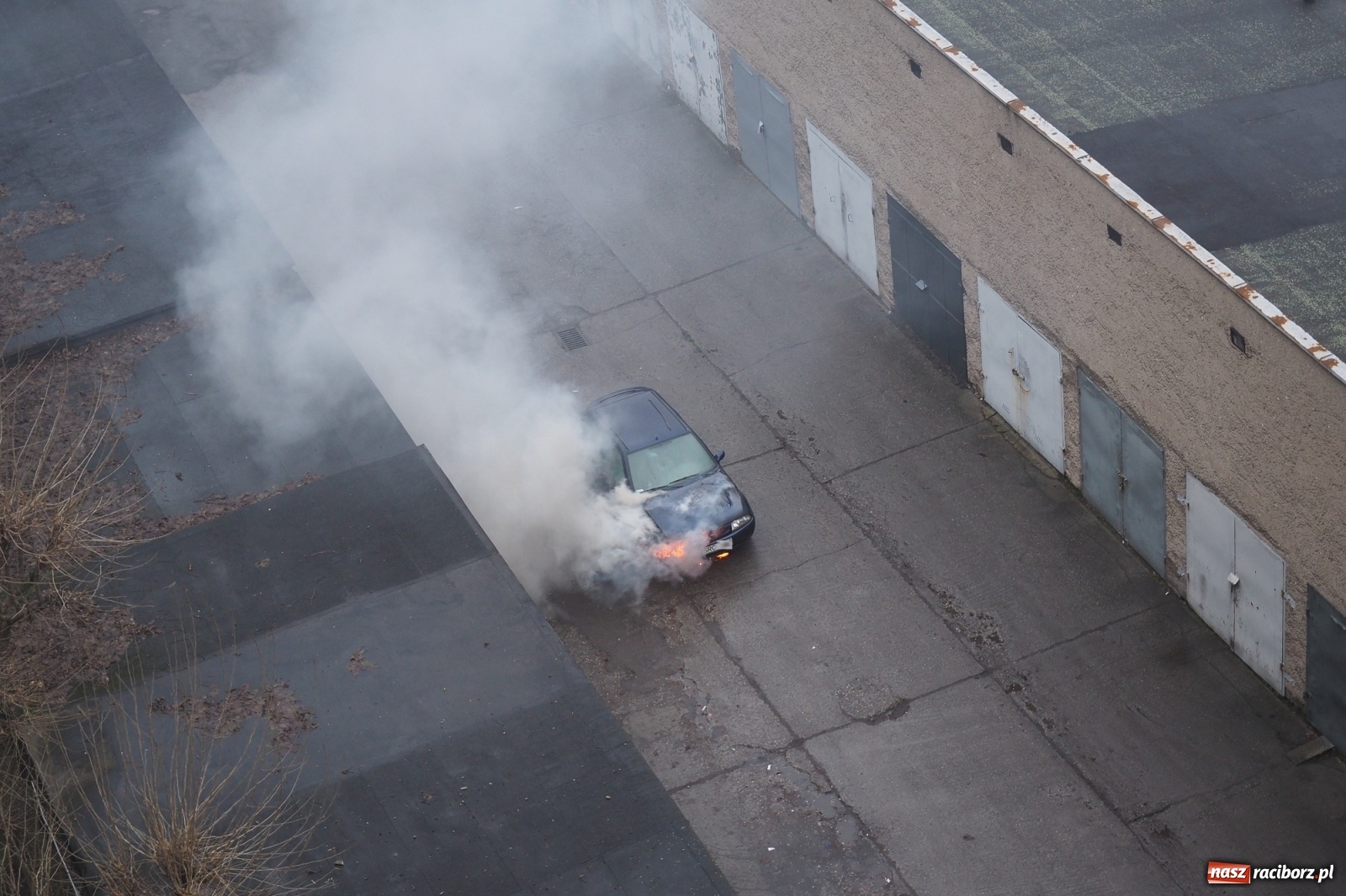 Zdjęcie w galerii na portalu naszraciborz.pl: Fiesta w płomieniach na Katowickiej [FOTO] wiadomości z regionu