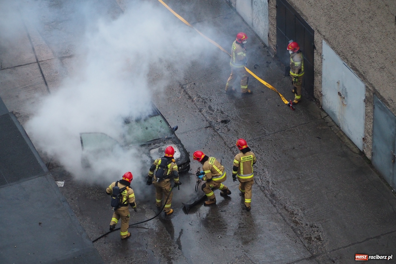 Zdjęcie w galerii na portalu naszraciborz.pl: Fiesta w płomieniach na Katowickiej [FOTO] wiadomości z regionu