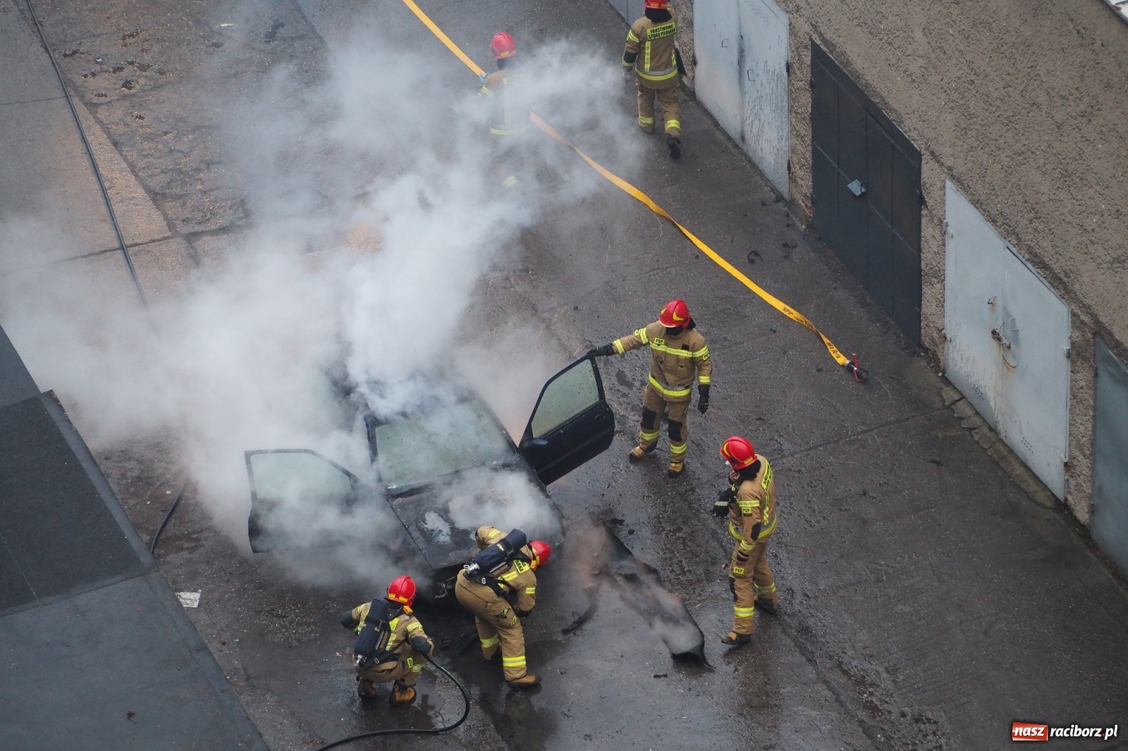 Zdjęcie w galerii na portalu naszraciborz.pl: Fiesta w płomieniach na Katowickiej [FOTO] wiadomości z regionu