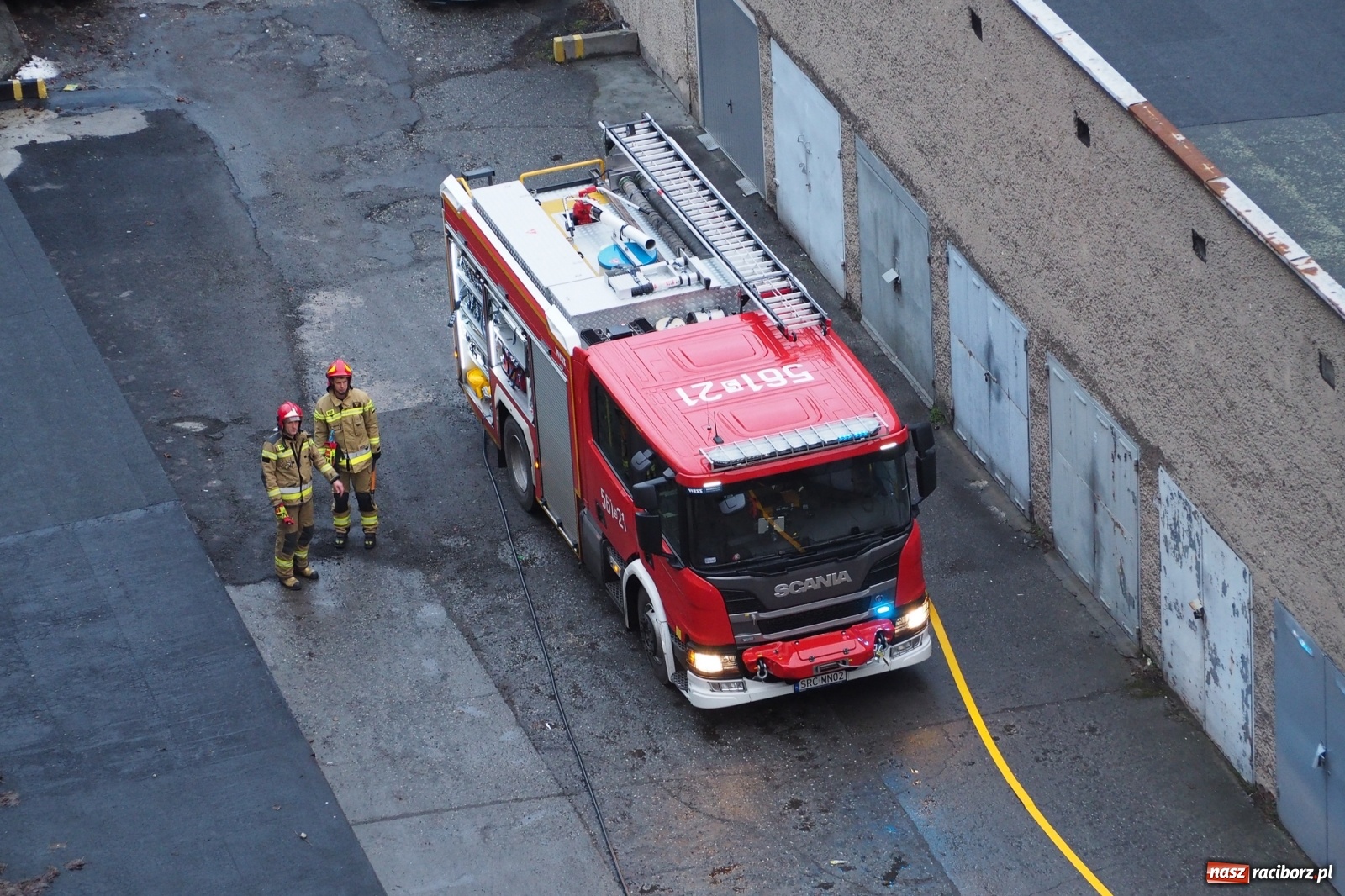 Zdjęcie w galerii na portalu naszraciborz.pl: Fiesta w płomieniach na Katowickiej [FOTO] wiadomości z regionu