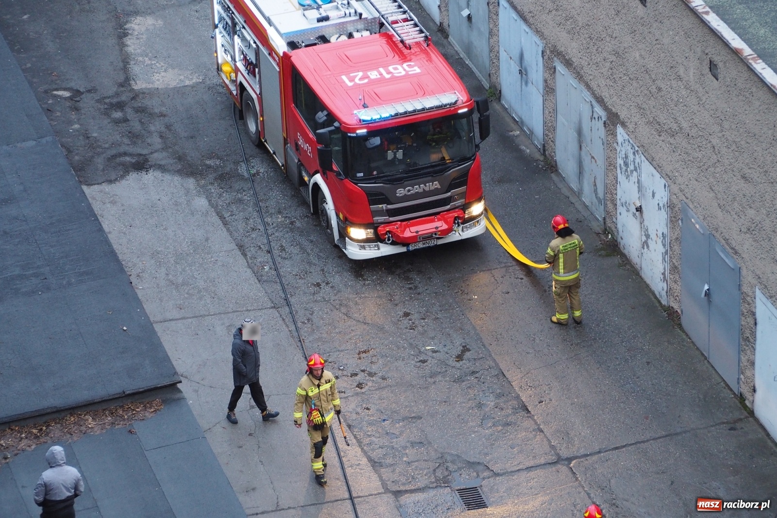 Zdjęcie w galerii na portalu naszraciborz.pl: Fiesta w płomieniach na Katowickiej [FOTO] wiadomości z regionu