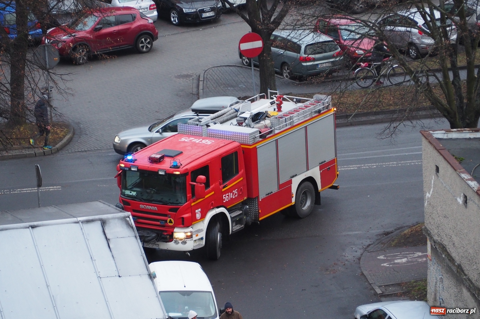 Zdjęcie w galerii na portalu naszraciborz.pl: Fiesta w płomieniach na Katowickiej [FOTO] wiadomości z regionu