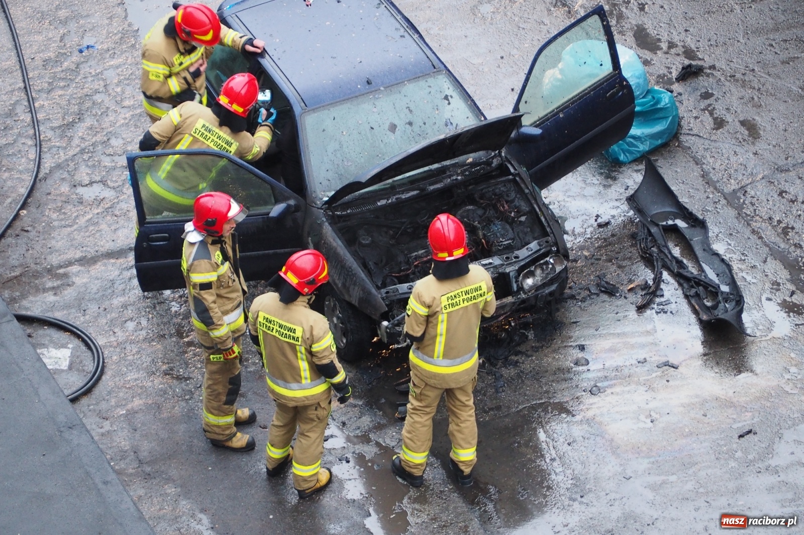 Zdjęcie w galerii na portalu naszraciborz.pl: Fiesta w płomieniach na Katowickiej [FOTO] wiadomości z regionu
