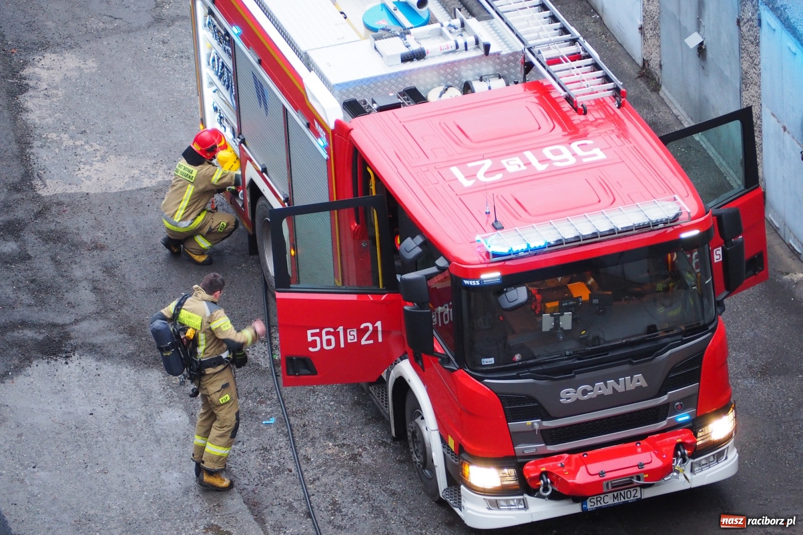Zdjęcie w galerii na portalu naszraciborz.pl: Fiesta w płomieniach na Katowickiej [FOTO] wiadomości z regionu