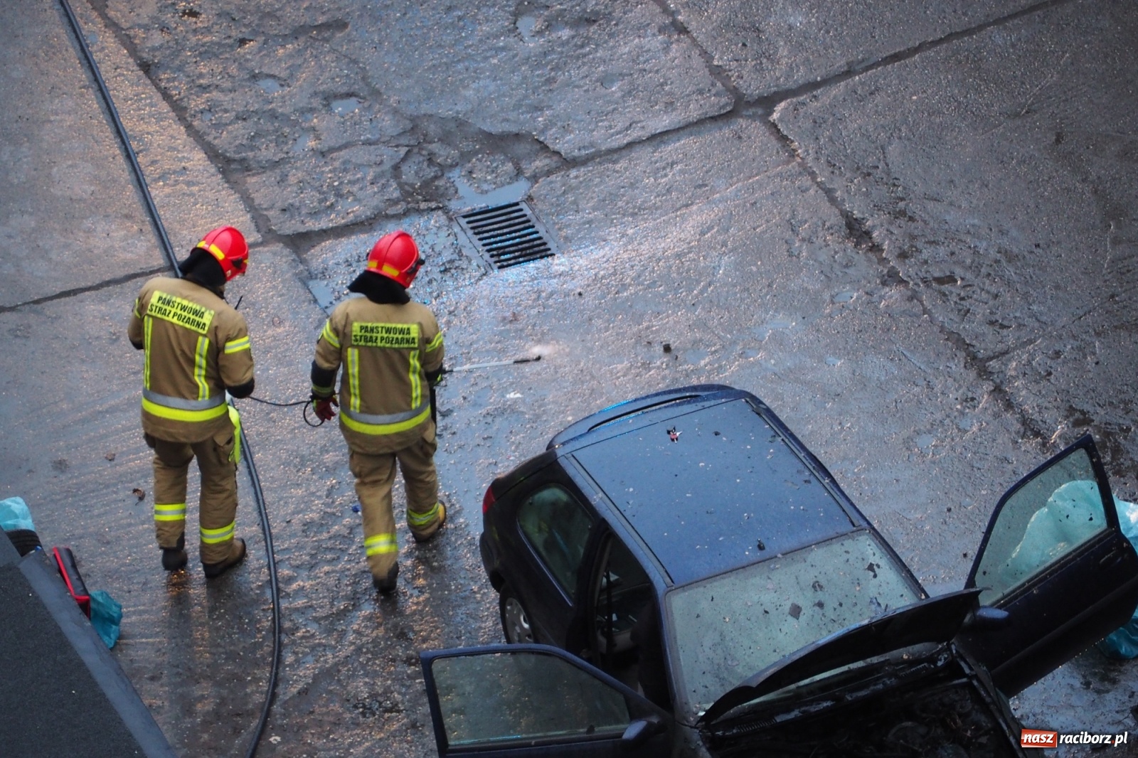 Zdjęcie w galerii na portalu naszraciborz.pl: Fiesta w płomieniach na Katowickiej [FOTO] wiadomości z regionu