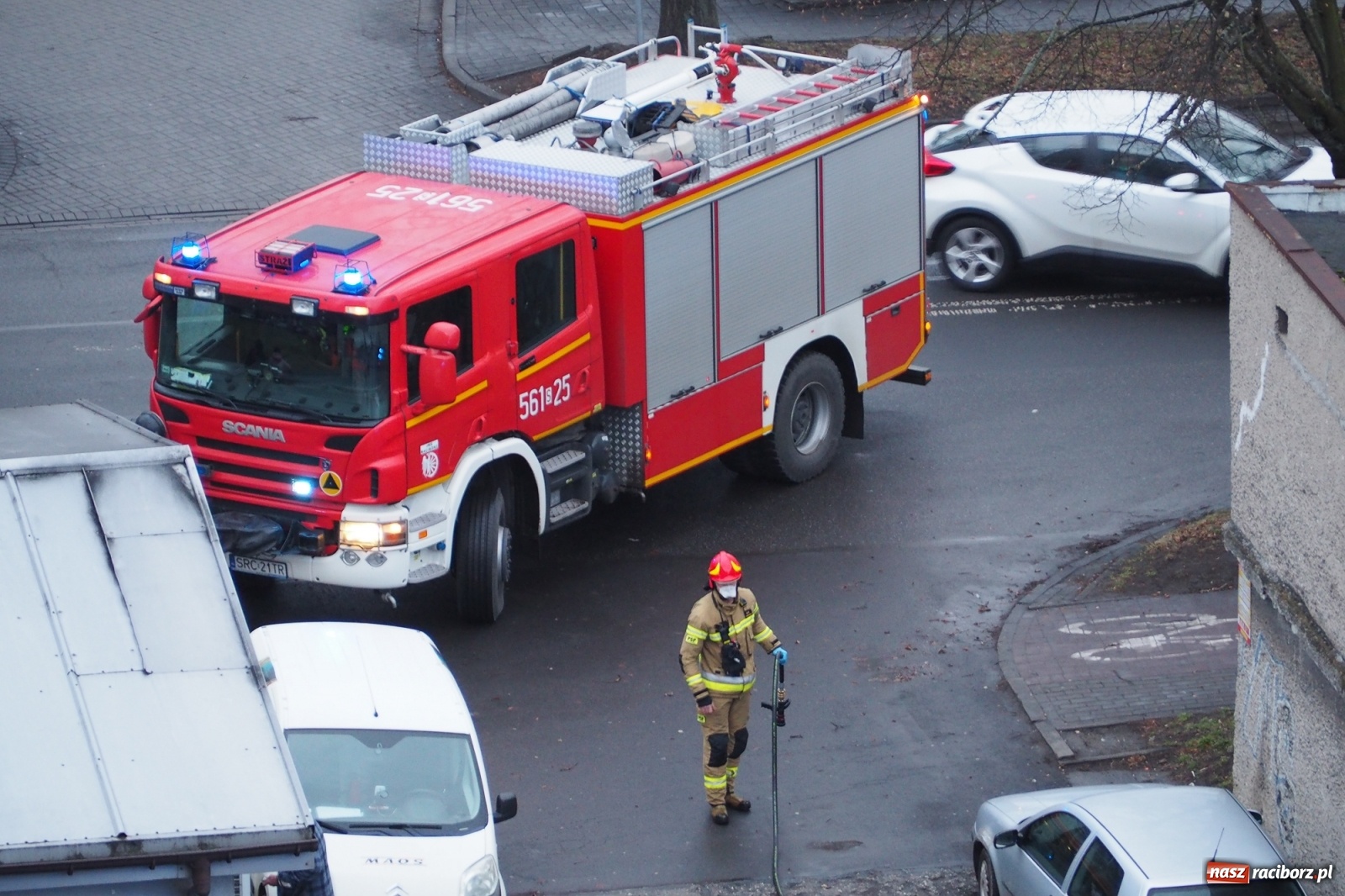 Zdjęcie w galerii na portalu naszraciborz.pl: Fiesta w płomieniach na Katowickiej [FOTO] wiadomości z regionu