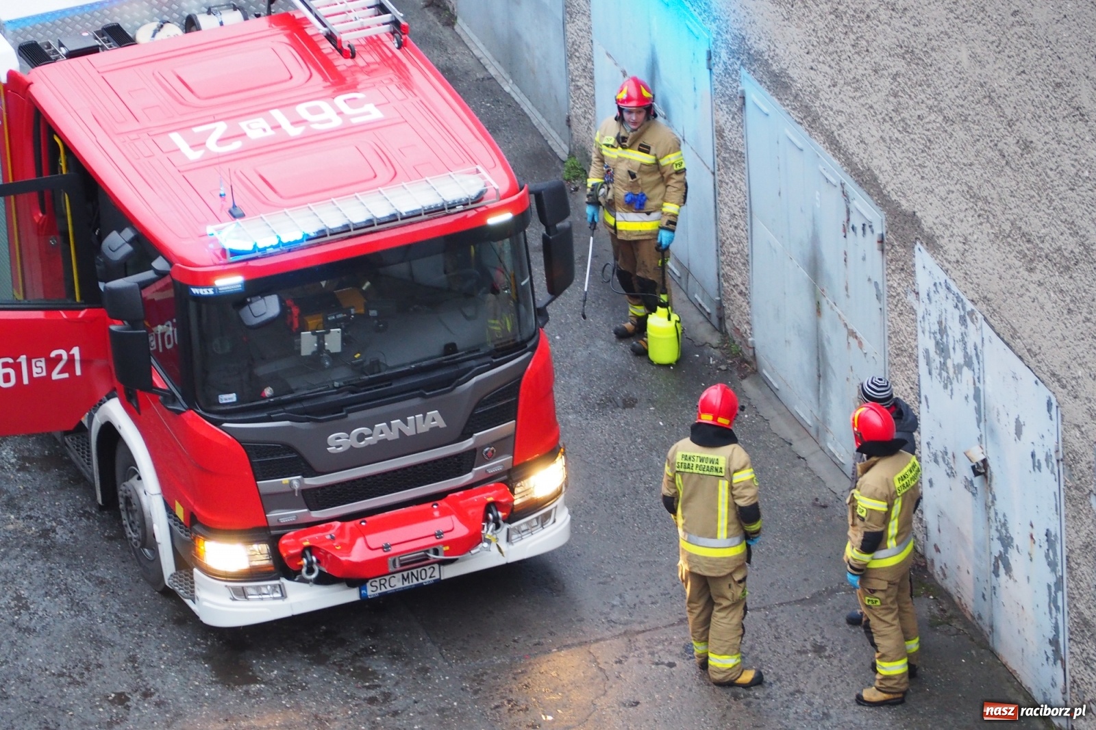 Zdjęcie w galerii na portalu naszraciborz.pl: Fiesta w płomieniach na Katowickiej [FOTO] wiadomości z regionu
