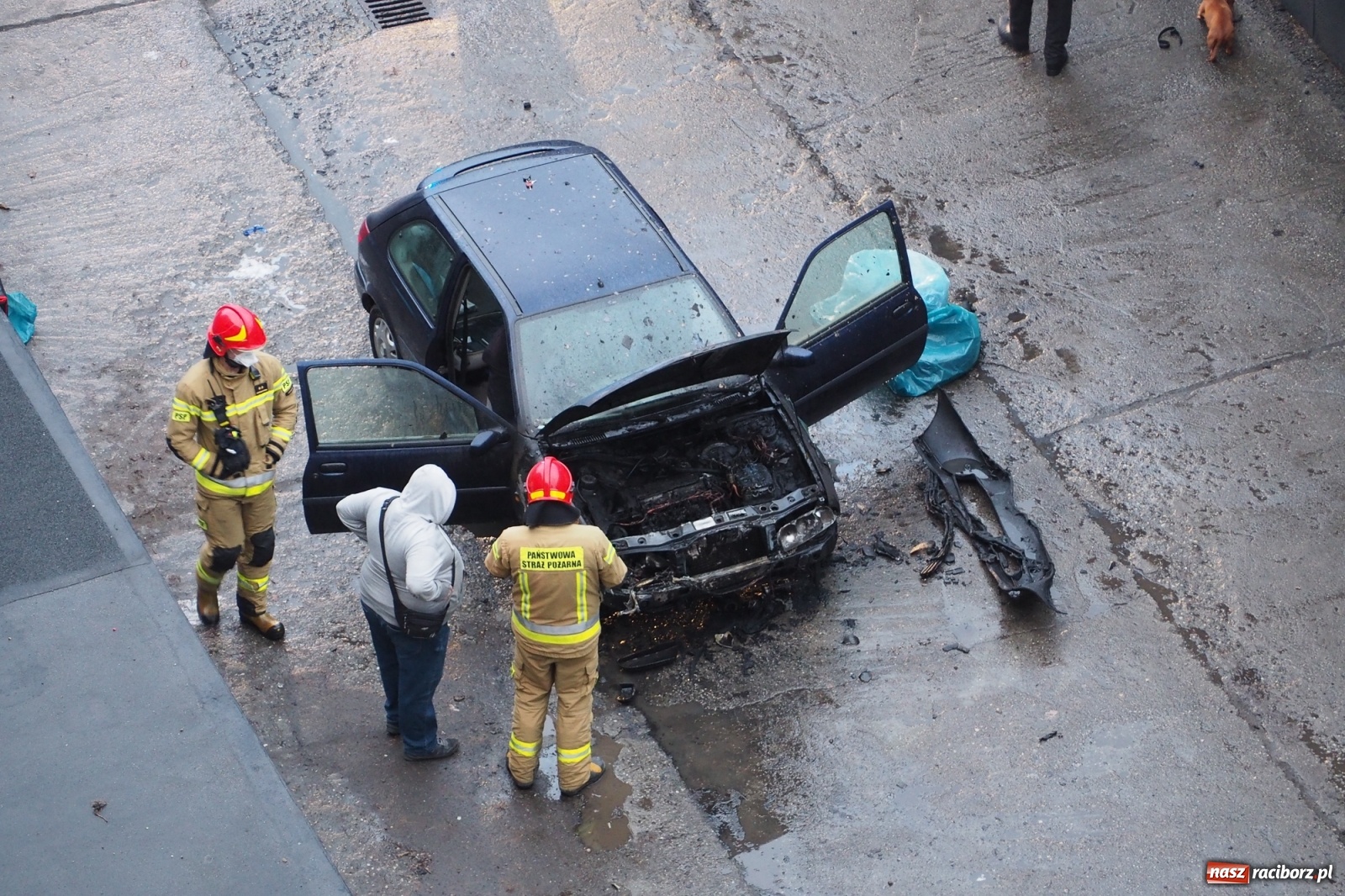 Zdjęcie w galerii na portalu naszraciborz.pl: Fiesta w płomieniach na Katowickiej [FOTO] wiadomości z regionu