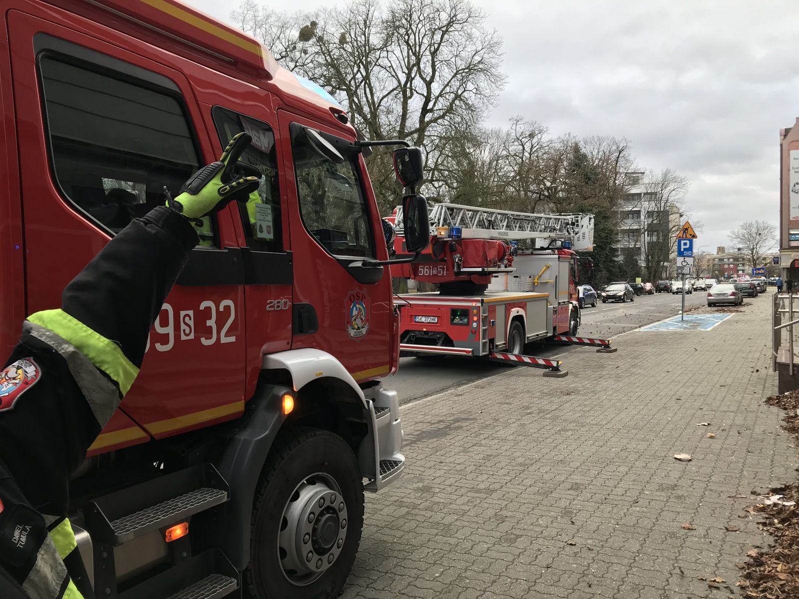 Zdjęcie w galerii na portalu naszraciborz.pl: Nadia pokazuje siłę. Drzewo runęło na peugeota w Rzuchowie wiadomości z regionu
