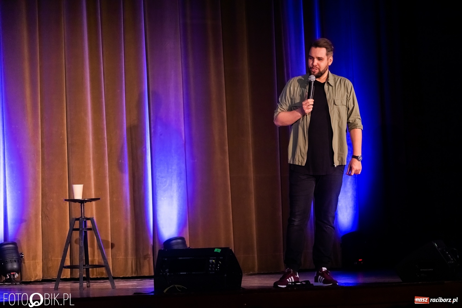Zdjęcie w galerii na portalu naszraciborz.pl: Grzegorz Dolniak w RCK, czyli stand-up w naszym mieście wiadomości z regionu