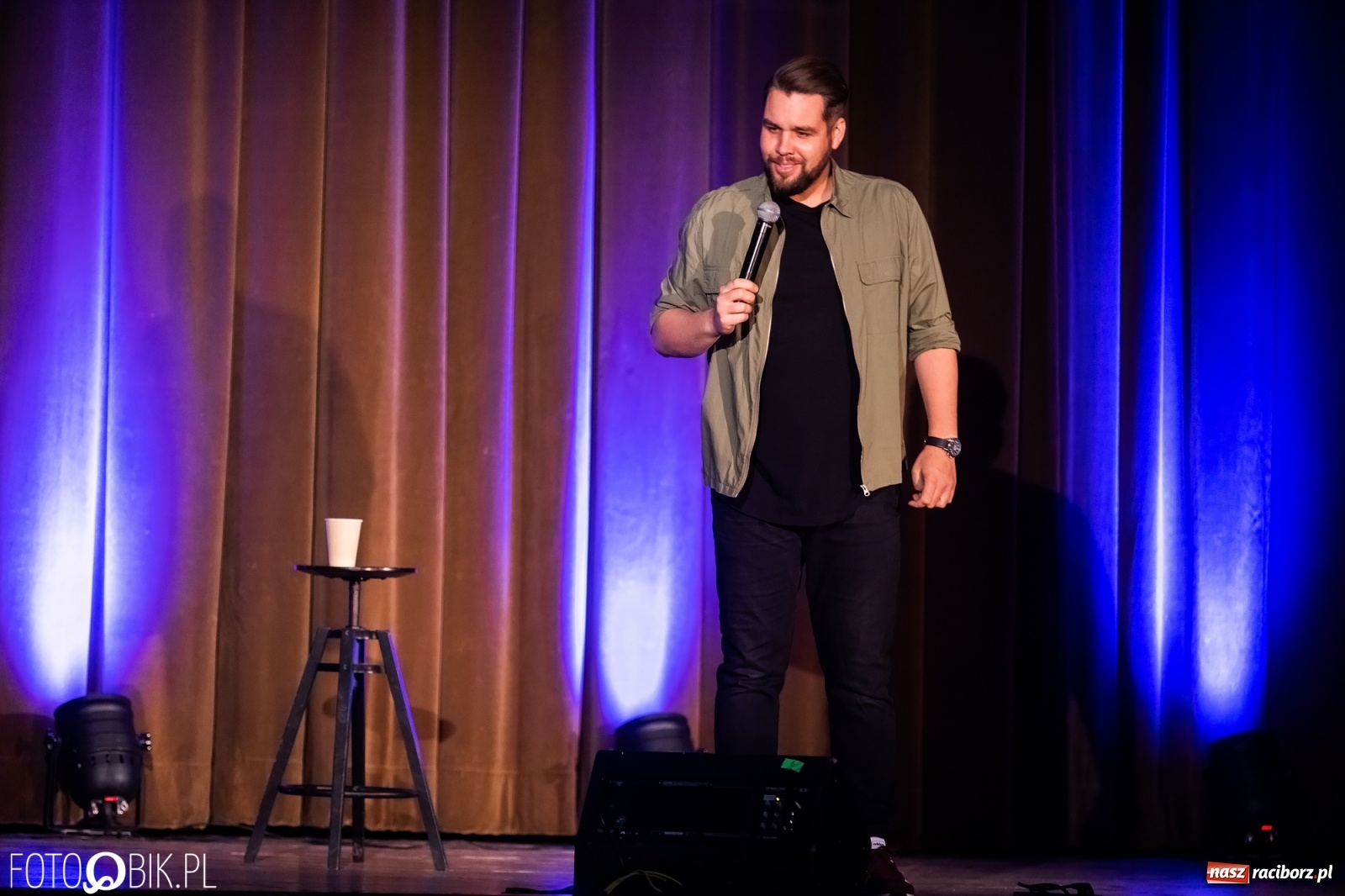 Zdjęcie w galerii na portalu naszraciborz.pl: Grzegorz Dolniak w RCK, czyli stand-up w naszym mieście wiadomości z regionu