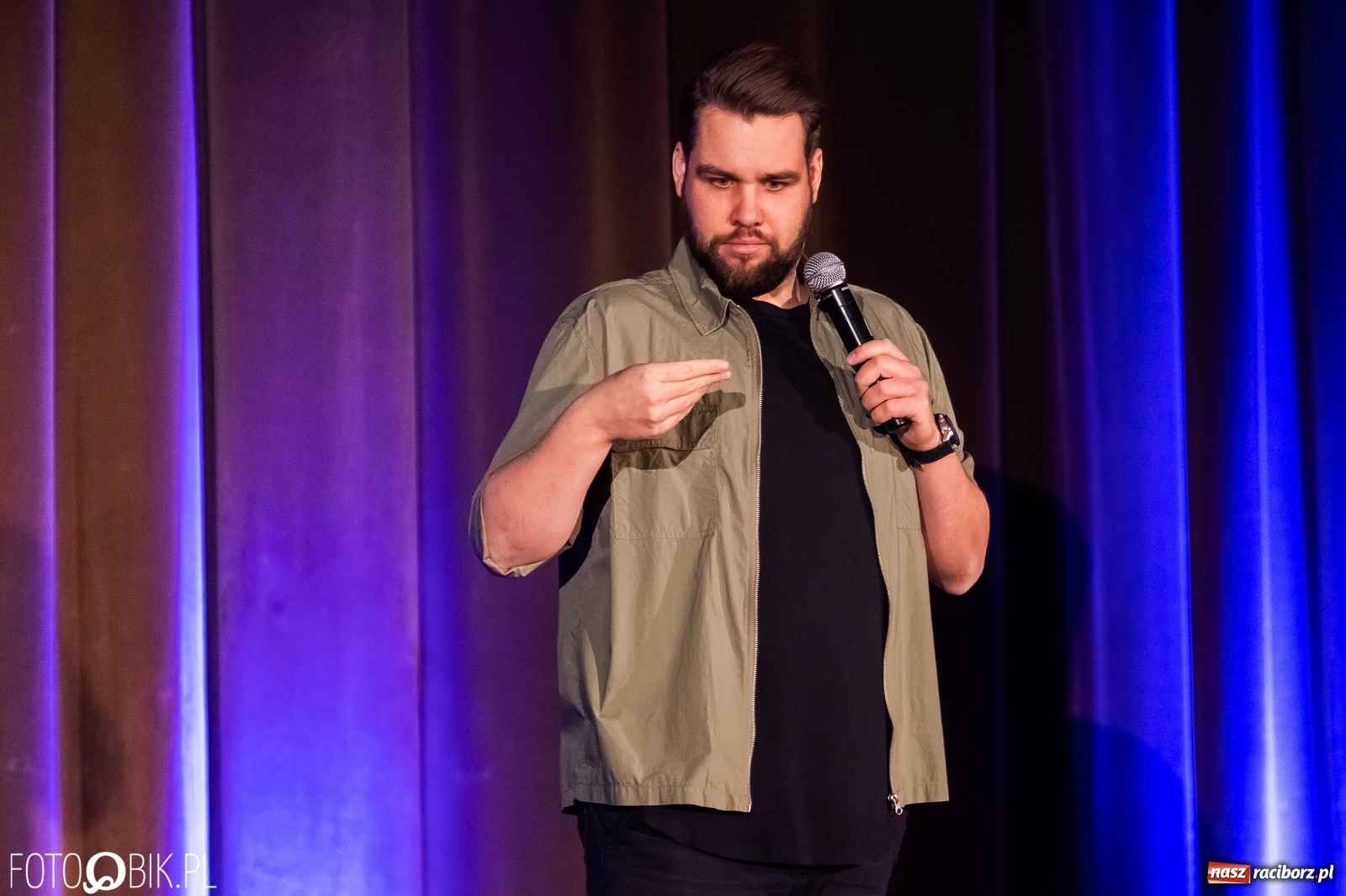 Zdjęcie w galerii na portalu naszraciborz.pl: Grzegorz Dolniak w RCK, czyli stand-up w naszym mieście wiadomości z regionu