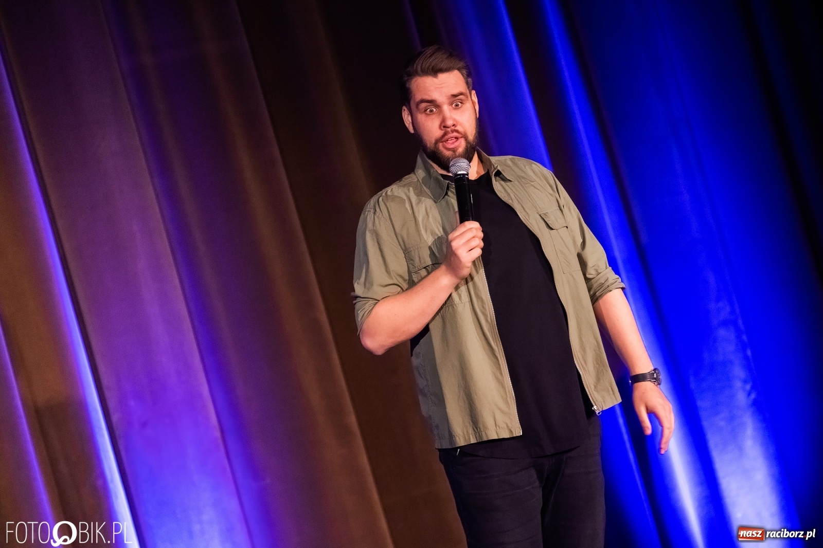 Zdjęcie w galerii na portalu naszraciborz.pl: Grzegorz Dolniak w RCK, czyli stand-up w naszym mieście wiadomości z regionu