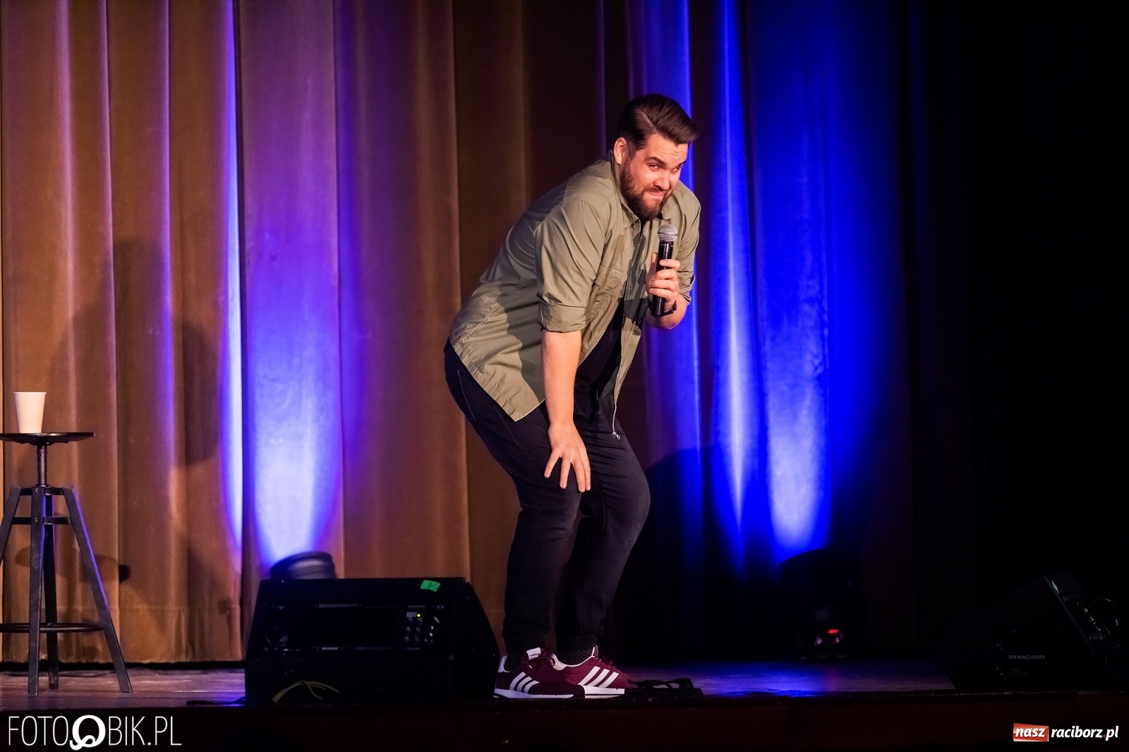 Zdjęcie w galerii na portalu naszraciborz.pl: Grzegorz Dolniak w RCK, czyli stand-up w naszym mieście wiadomości z regionu