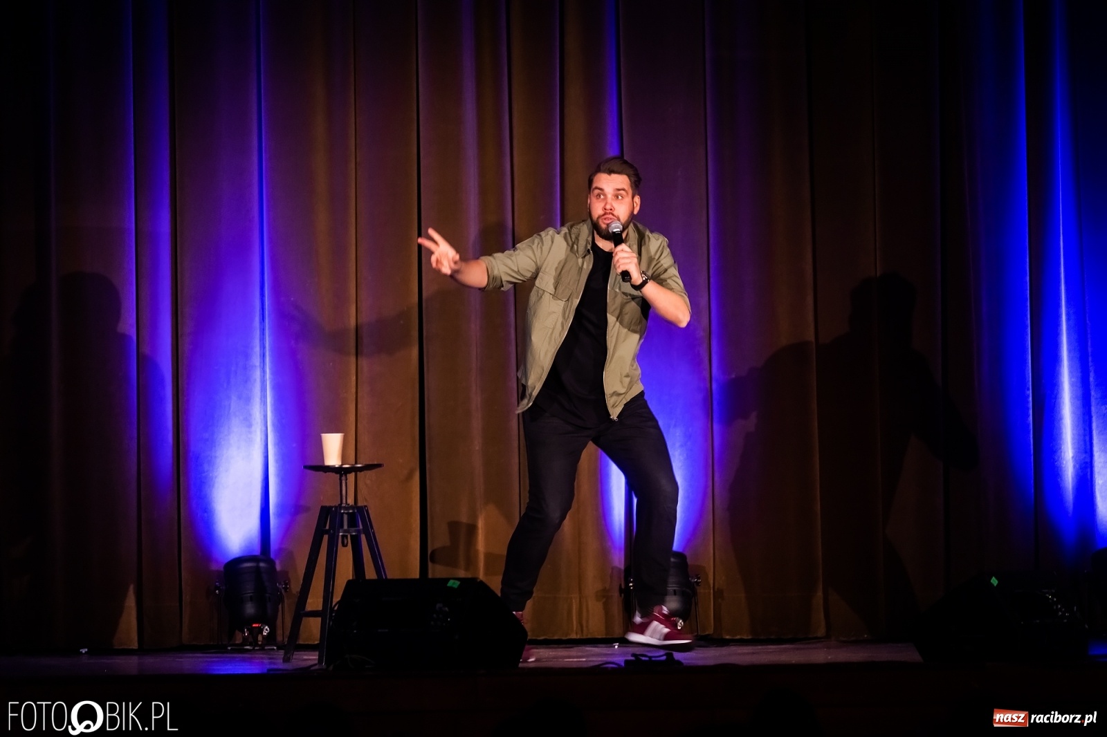 Zdjęcie w galerii na portalu naszraciborz.pl: Grzegorz Dolniak w RCK, czyli stand-up w naszym mieście wiadomości z regionu