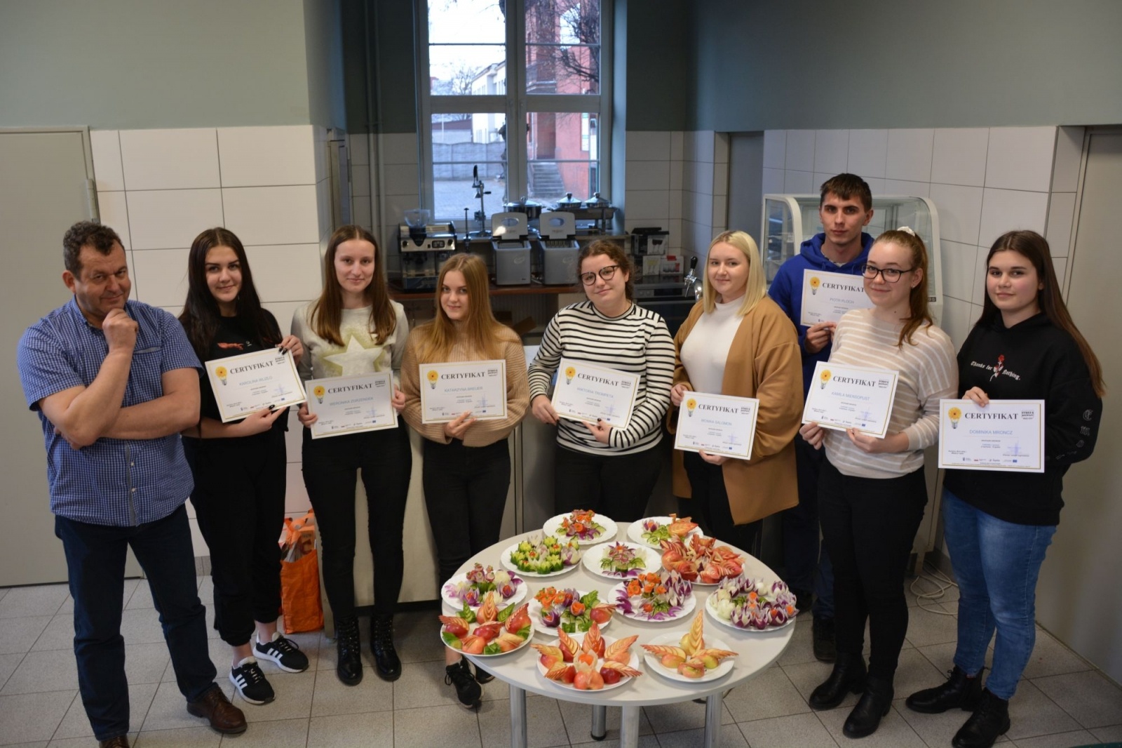 Zdjęcie w galerii na portalu naszraciborz.pl: Uczniowie CKZiU nr 1 nie mieli w styczniu odpoczynku. Byli w salonie mistrza świata! wiadomości z regionu