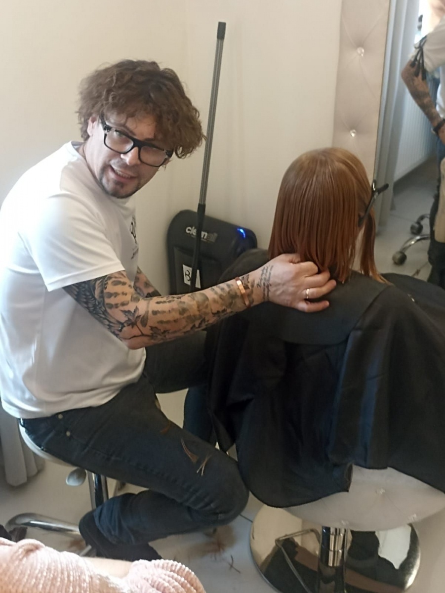 Zdjęcie w galerii na portalu naszraciborz.pl: Uczniowie CKZiU nr 1 nie mieli w styczniu odpoczynku. Byli w salonie mistrza świata! wiadomości z regionu