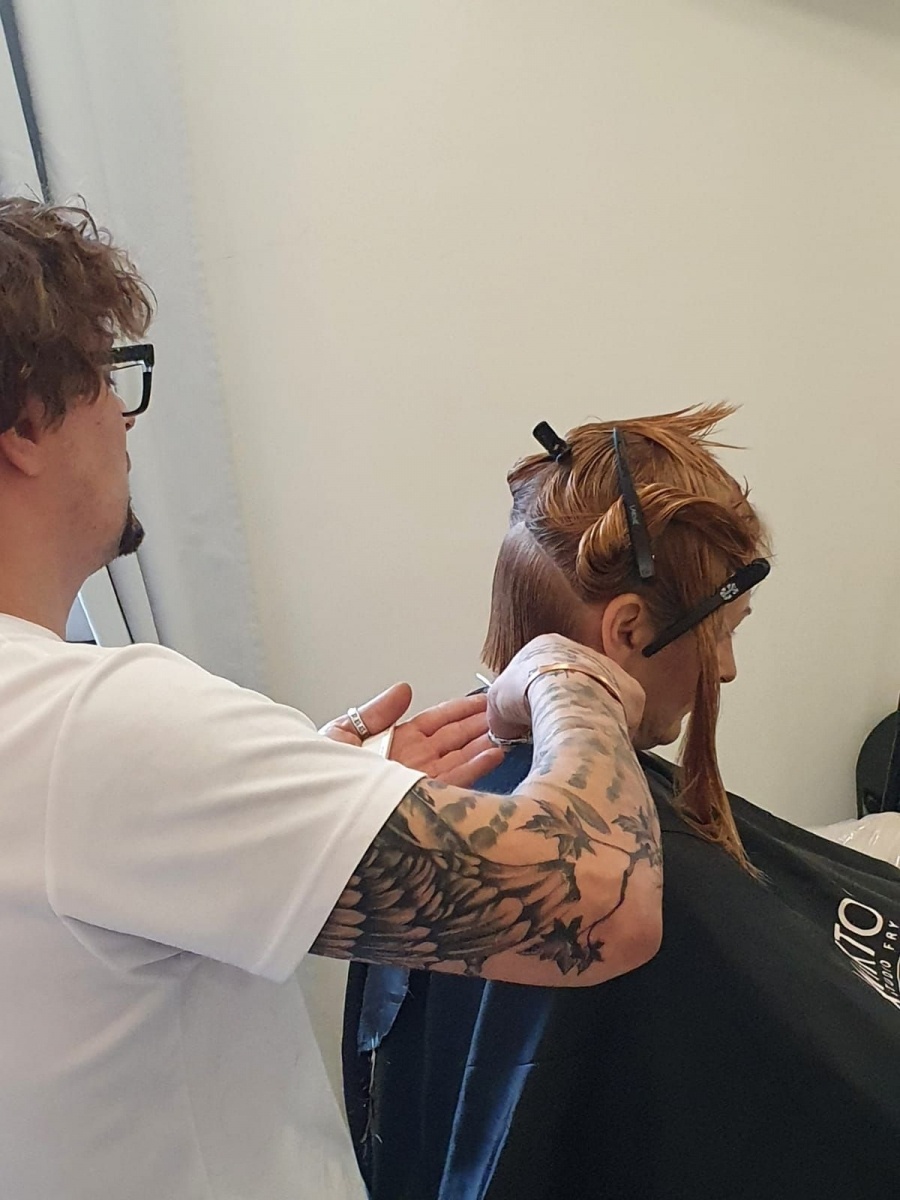 Zdjęcie w galerii na portalu naszraciborz.pl: Uczniowie CKZiU nr 1 nie mieli w styczniu odpoczynku. Byli w salonie mistrza świata! wiadomości z regionu